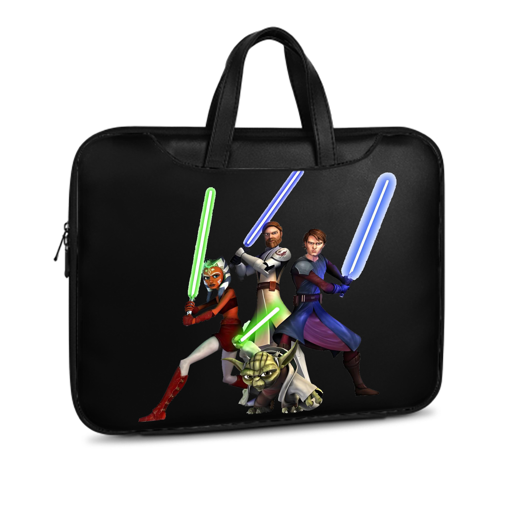 （画像用） スター・ウォーズ Star Wars レザーラップトップバッグ　ノートパソコンケース