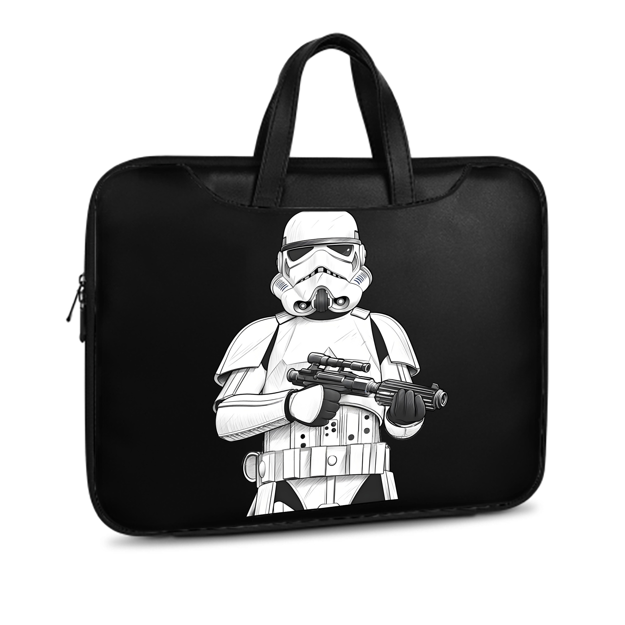 （画像用） スター・ウォーズ Star Wars レザーラップトップバッグ　ノートパソコンケース