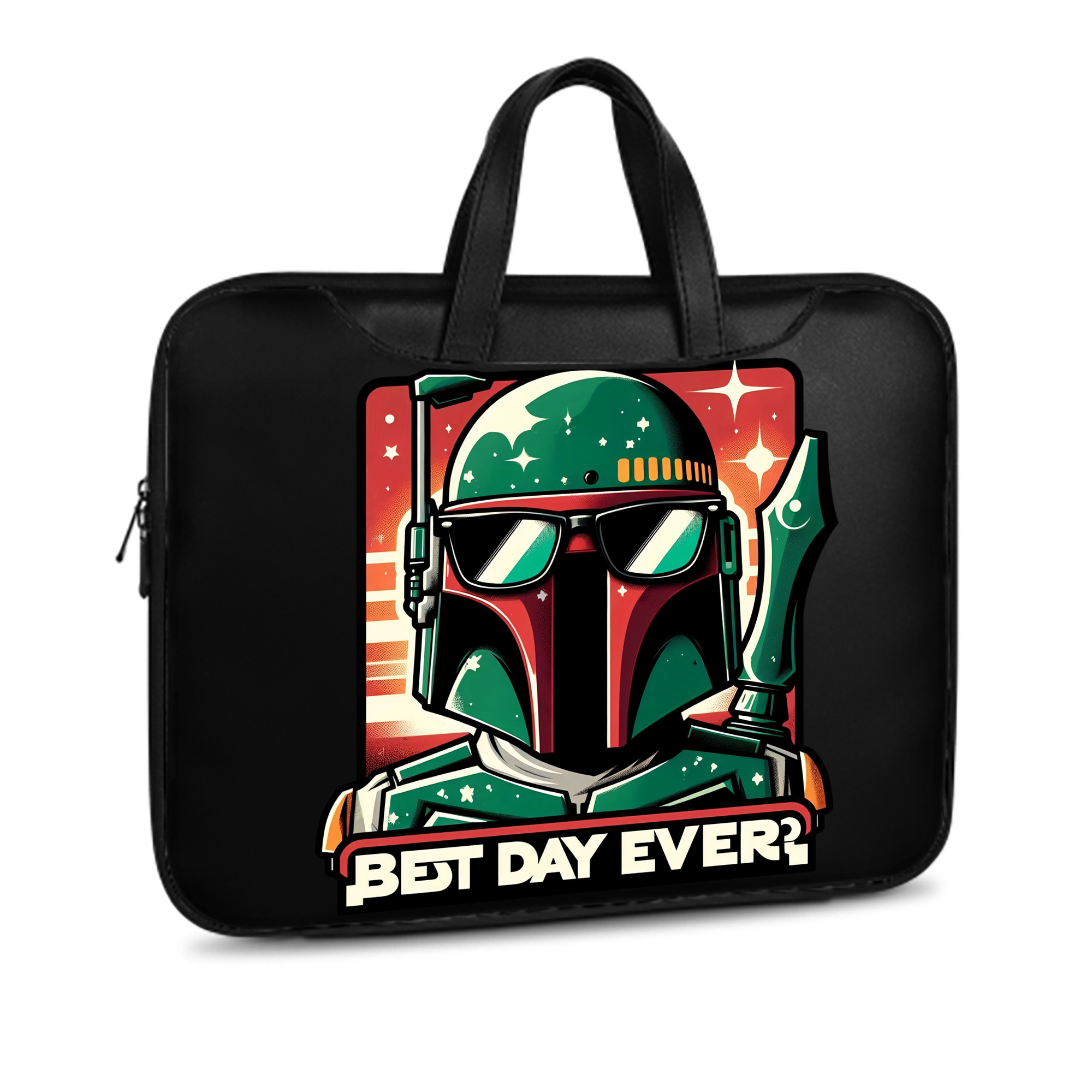 （画像用） スター・ウォーズ Star Wars レザーラップトップバッグ　ノートパソコンケース