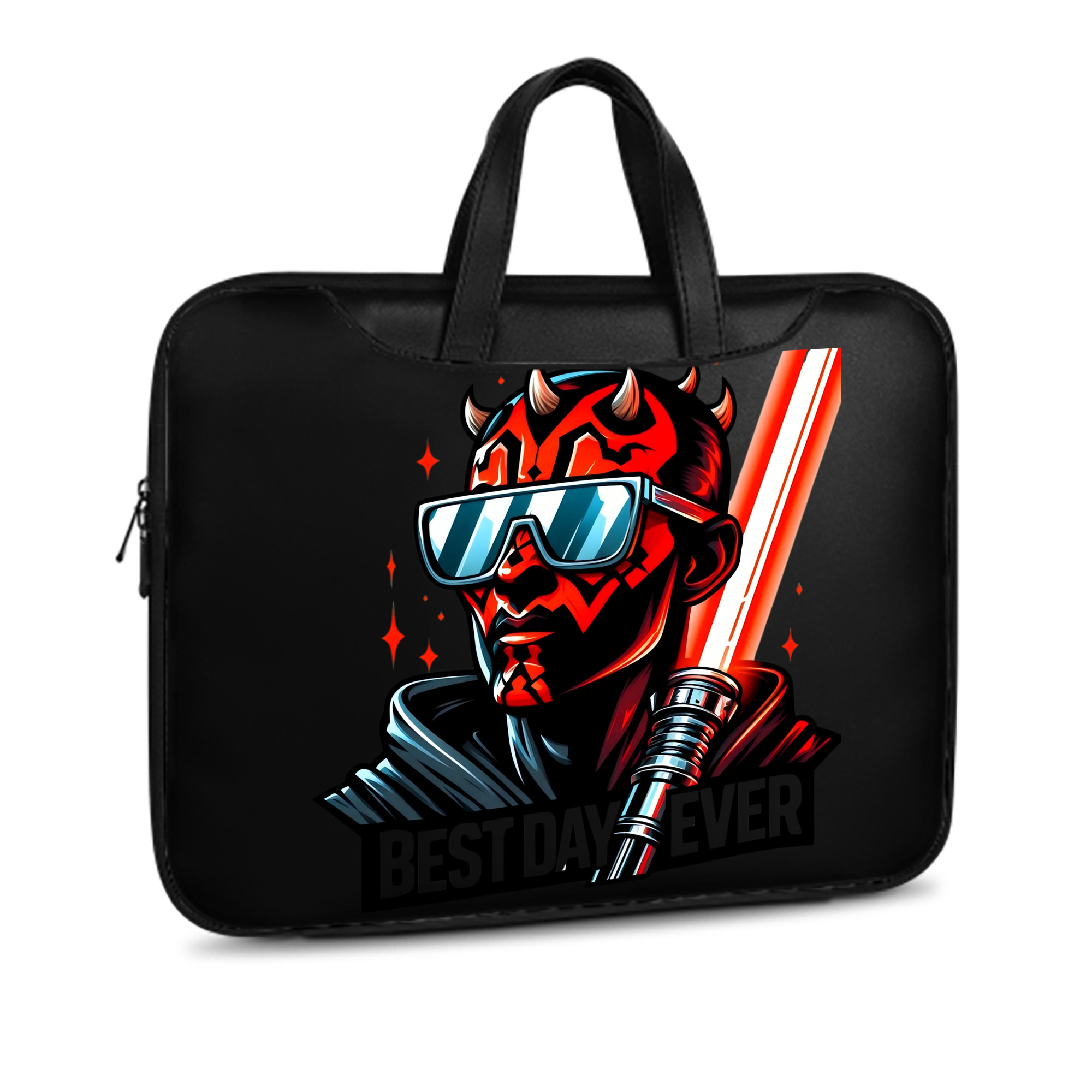 （画像用） スター・ウォーズ Star Wars レザーラップトップバッグ　ノートパソコンケース