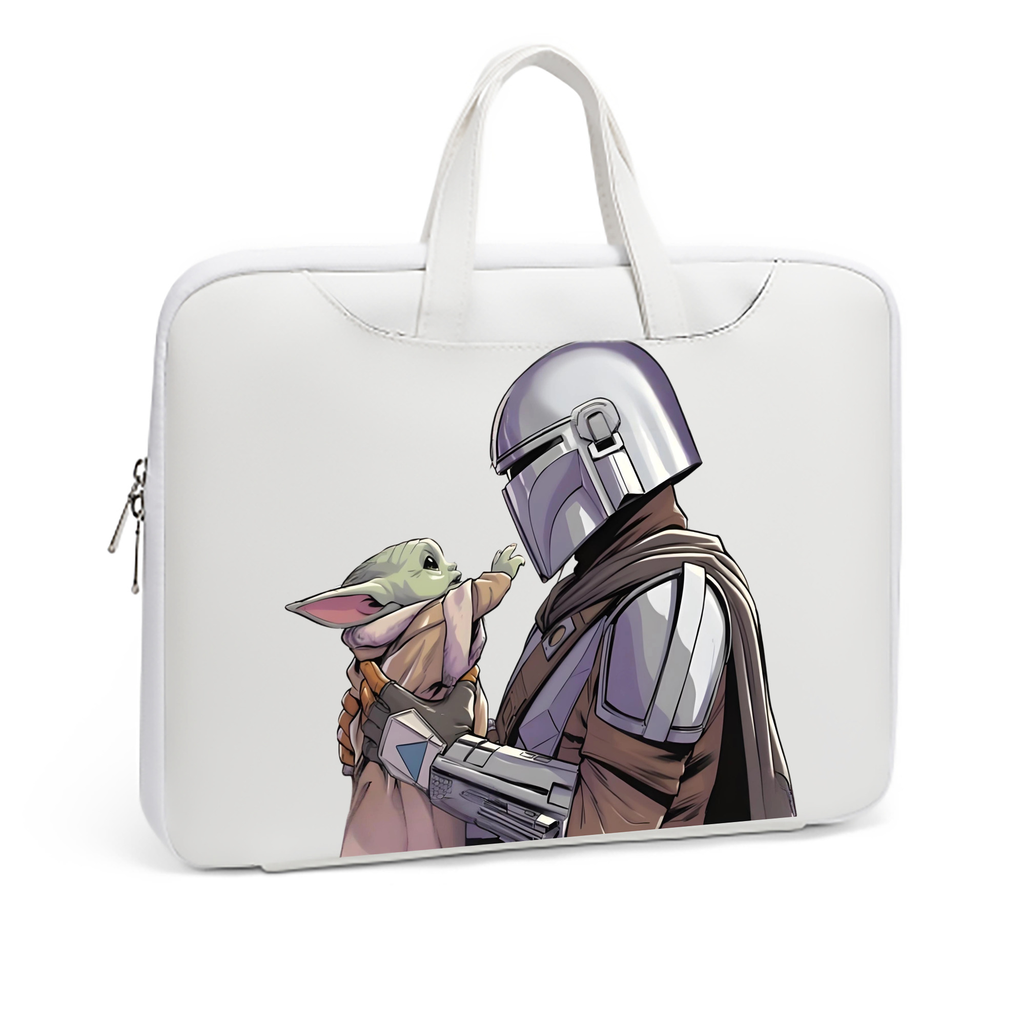 （画像用） スター・ウォーズ Star Wars レザーラップトップバッグ　ノートパソコンケース