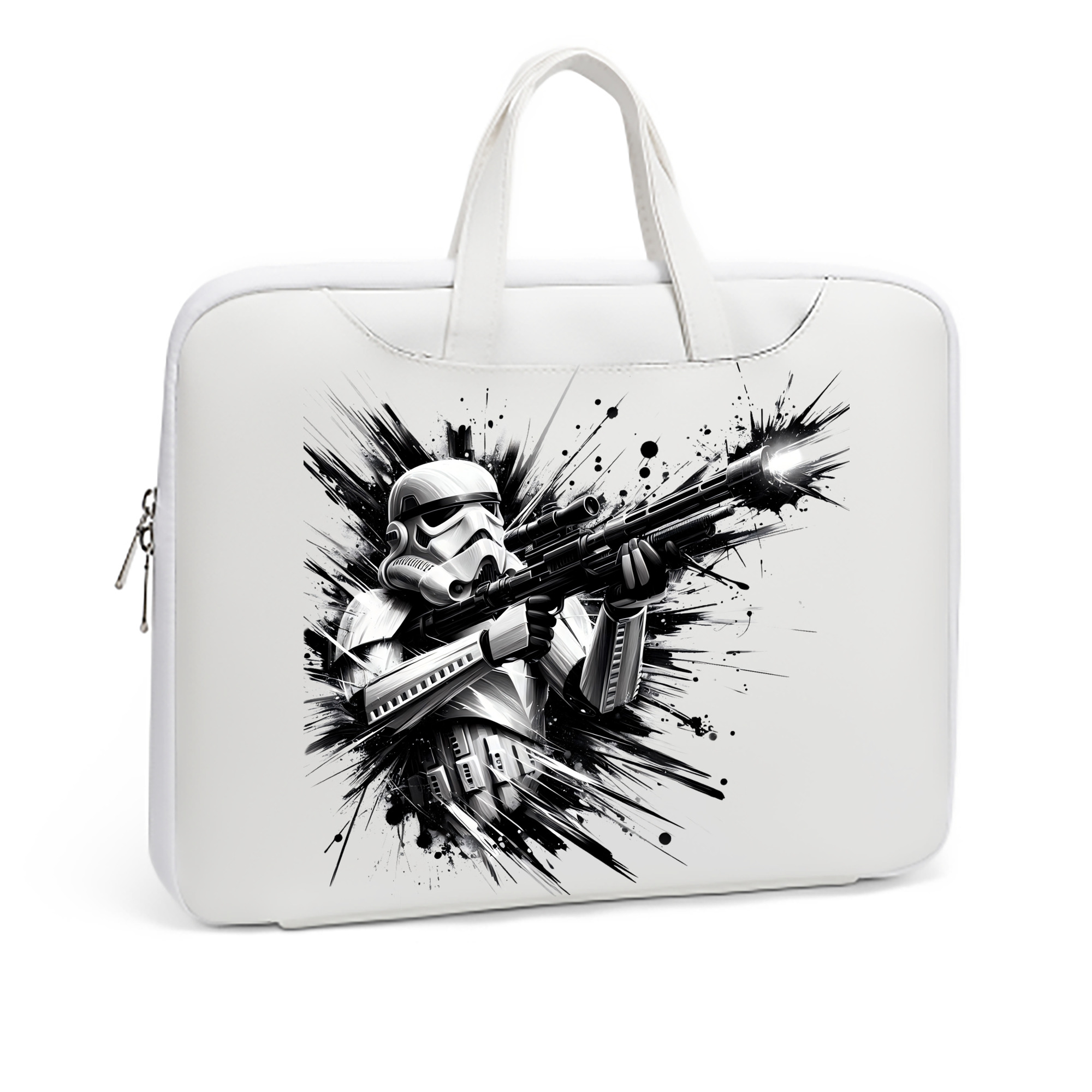 （画像用） スター・ウォーズ Star Wars レザーラップトップバッグ　ノートパソコンケース