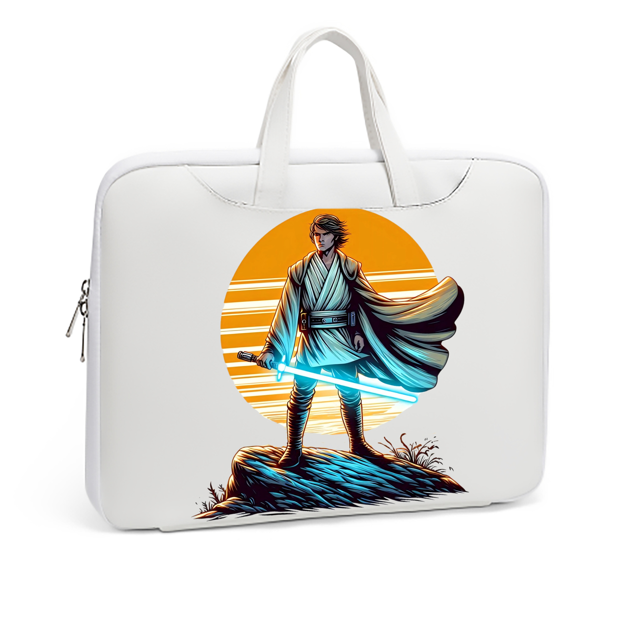 （画像用） スター・ウォーズ Star Wars レザーラップトップバッグ　ノートパソコンケース