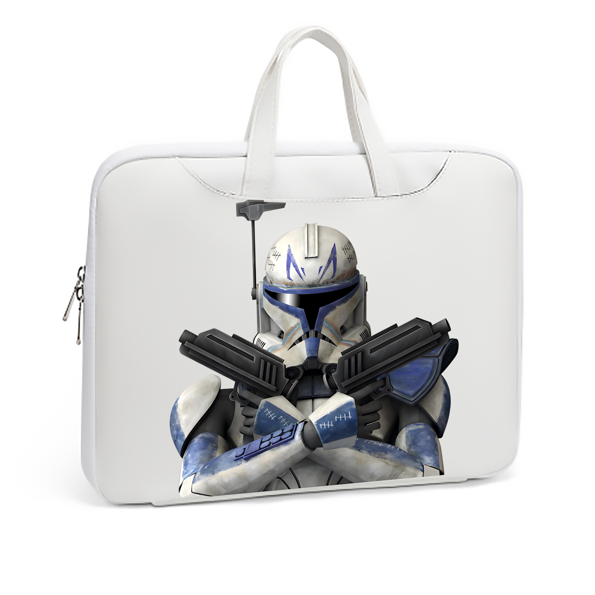 （画像用） スター・ウォーズ Star Wars レザーラップトップバッグ　ノートパソコンケース