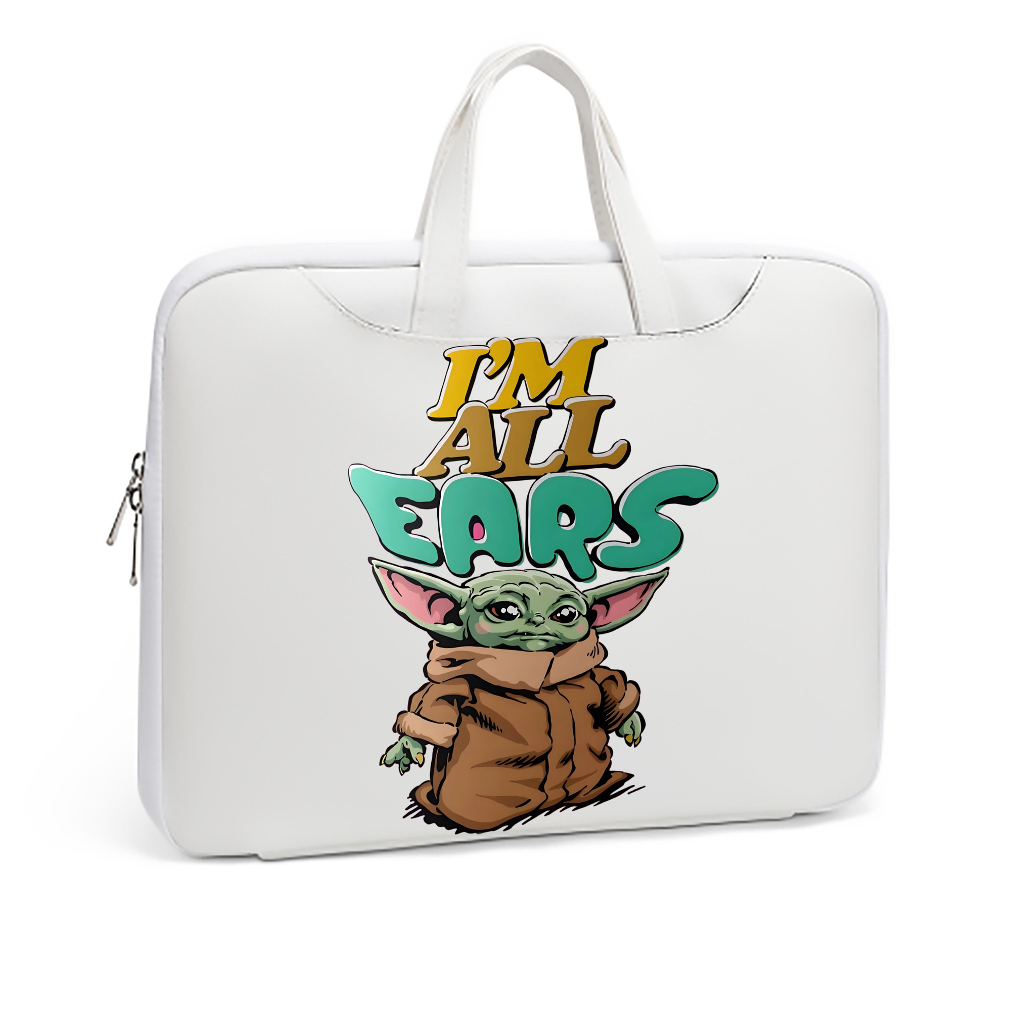 （画像用） スター・ウォーズ Star Wars レザーラップトップバッグ　ノートパソコンケース