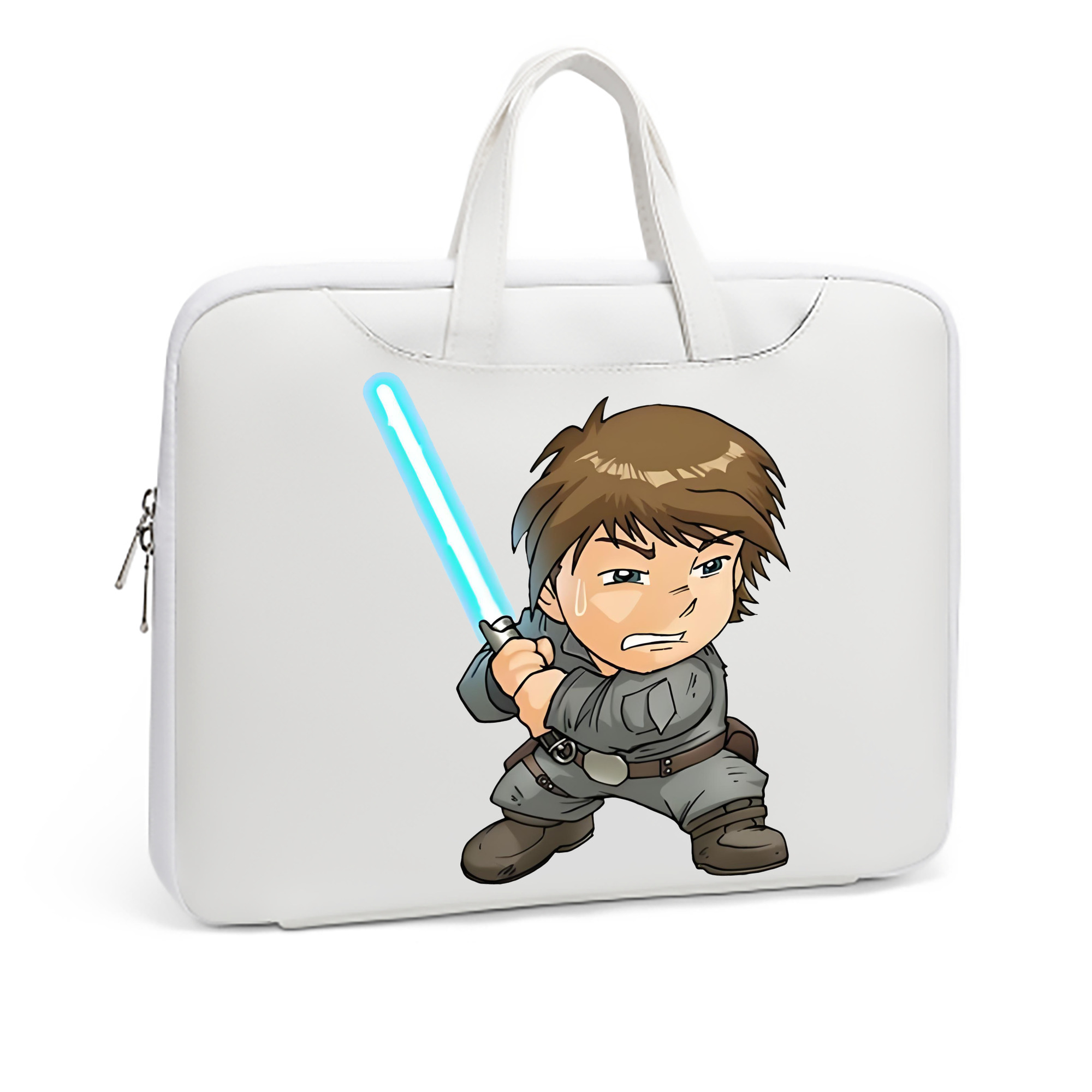 （画像用） スター・ウォーズ Star Wars レザーラップトップバッグ　ノートパソコンケース