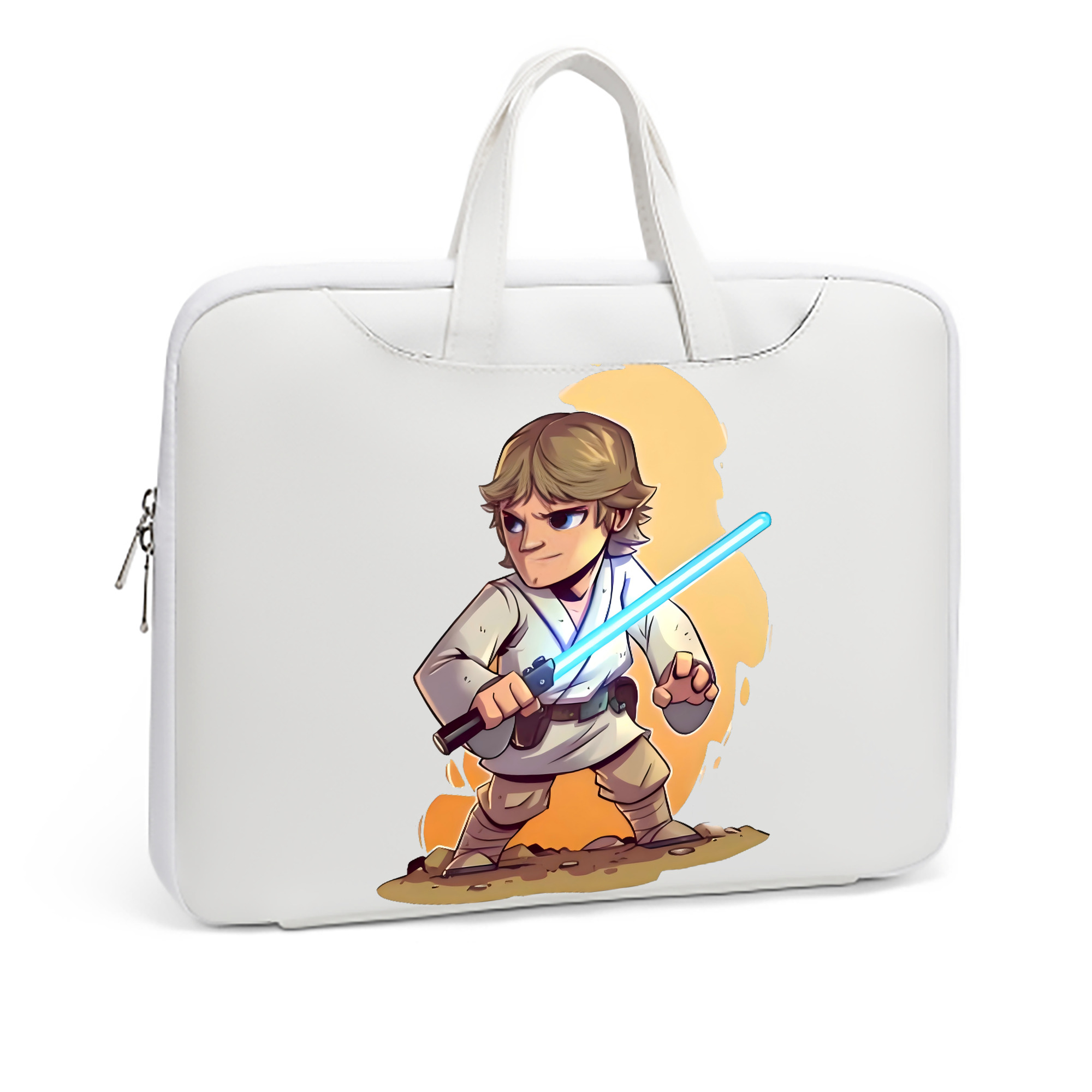 （画像用） スター・ウォーズ Star Wars レザーラップトップバッグ　ノートパソコンケース