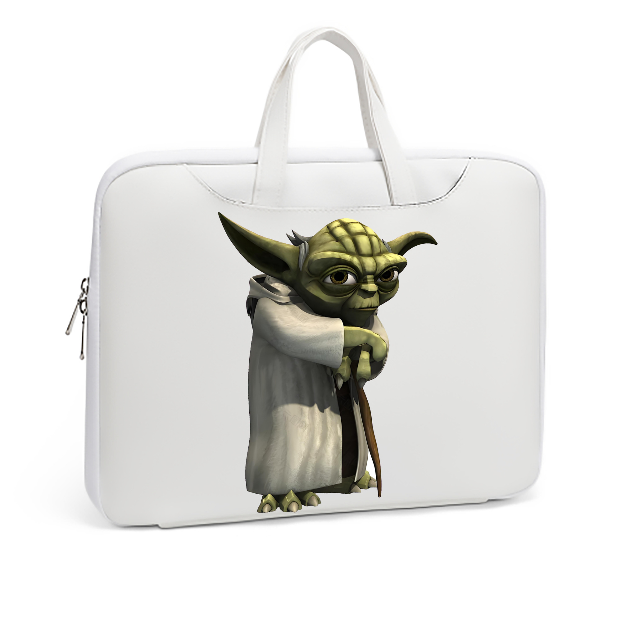 （画像用） スター・ウォーズ Star Wars レザーラップトップバッグ　ノートパソコンケース