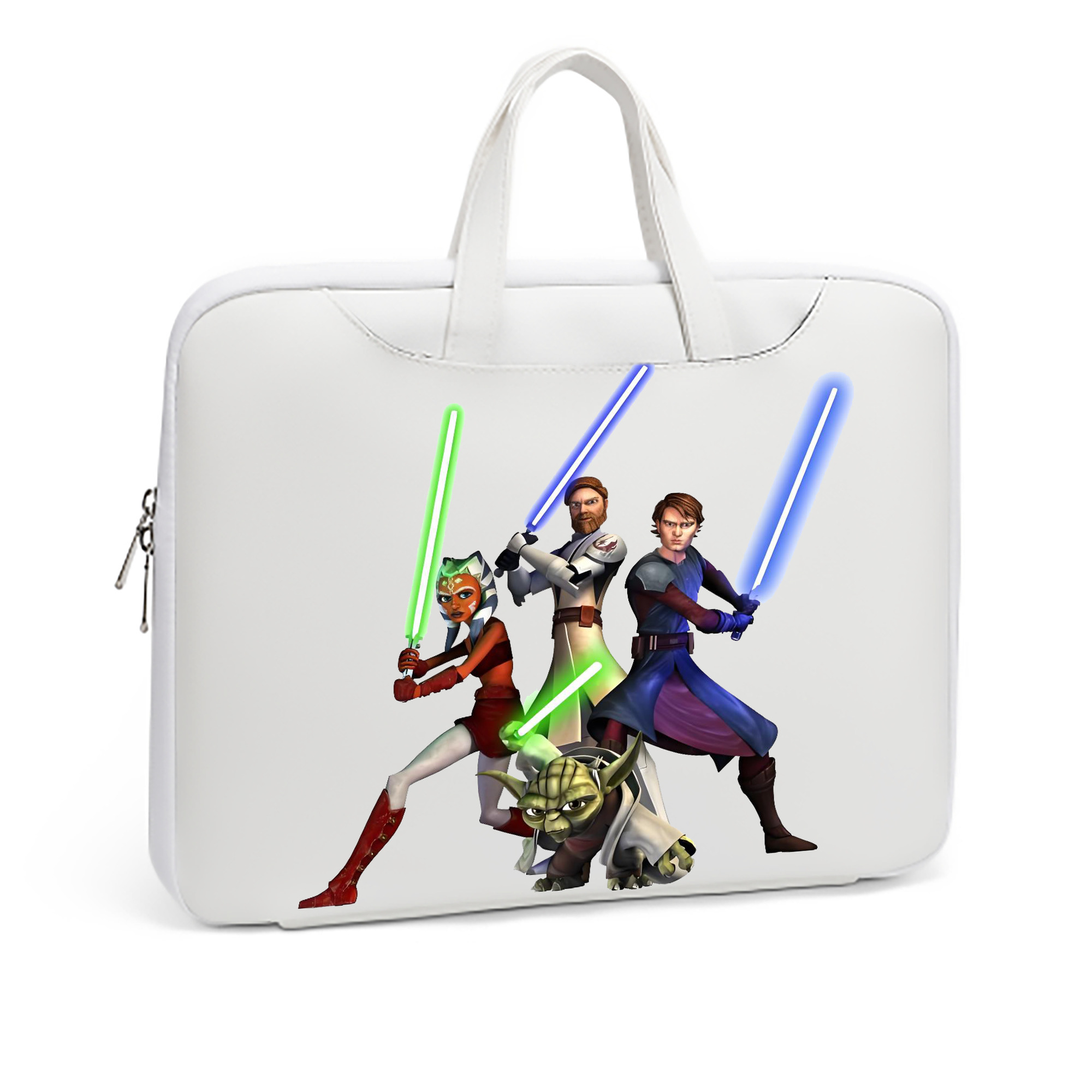 （画像用） スター・ウォーズ Star Wars レザーラップトップバッグ　ノートパソコンケース