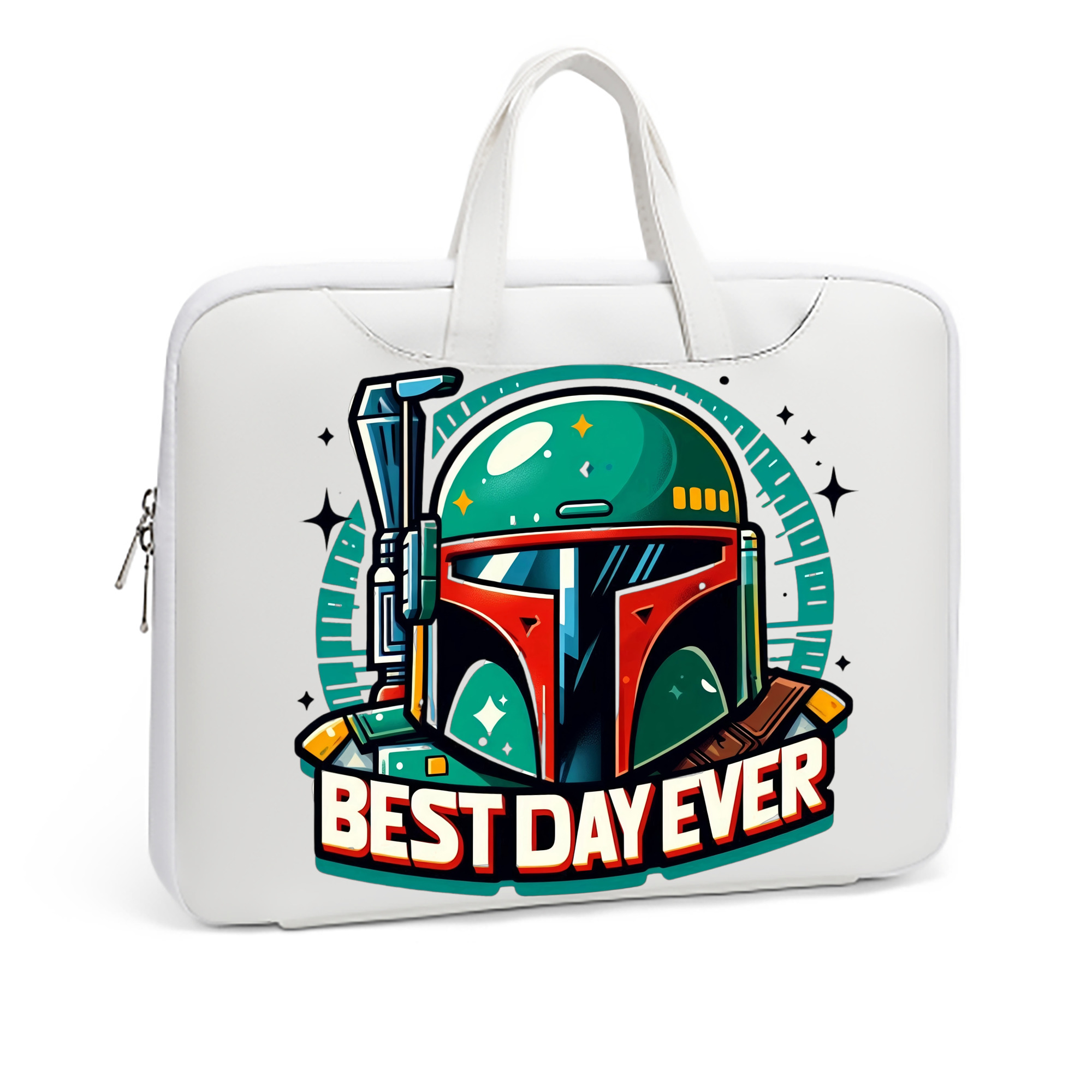（画像用） スター・ウォーズ Star Wars レザーラップトップバッグ　ノートパソコンケース