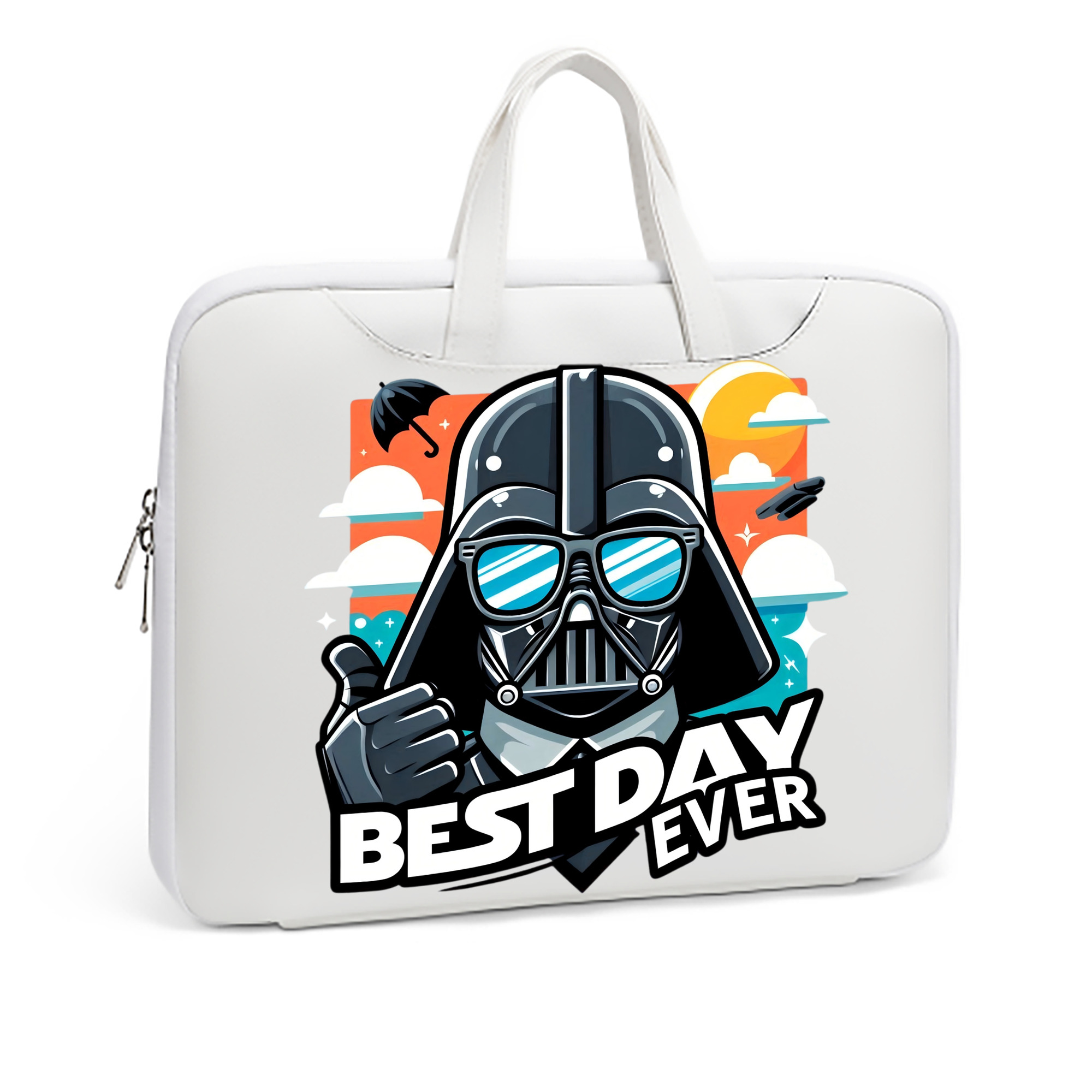 （画像用） スター・ウォーズ Star Wars レザーラップトップバッグ　ノートパソコンケース