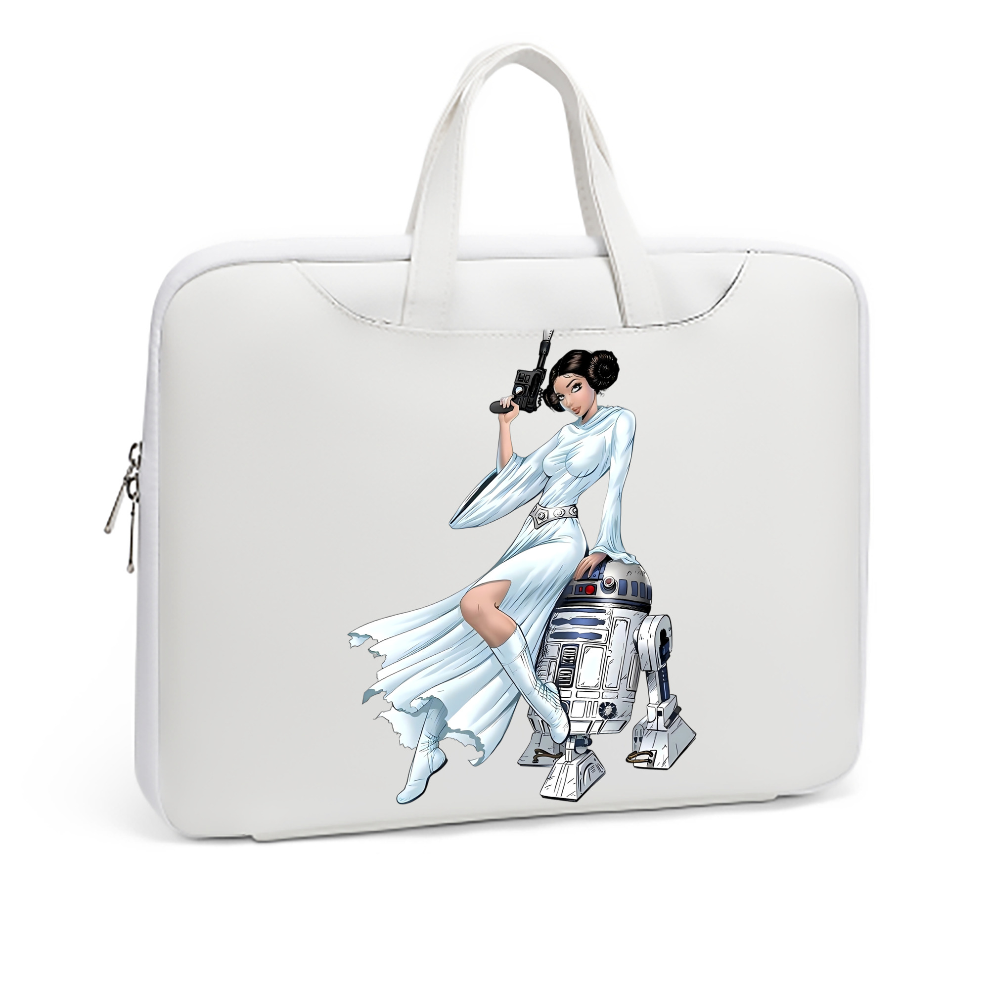 （画像用） スター・ウォーズ Star Wars レザーラップトップバッグ　ノートパソコンケース