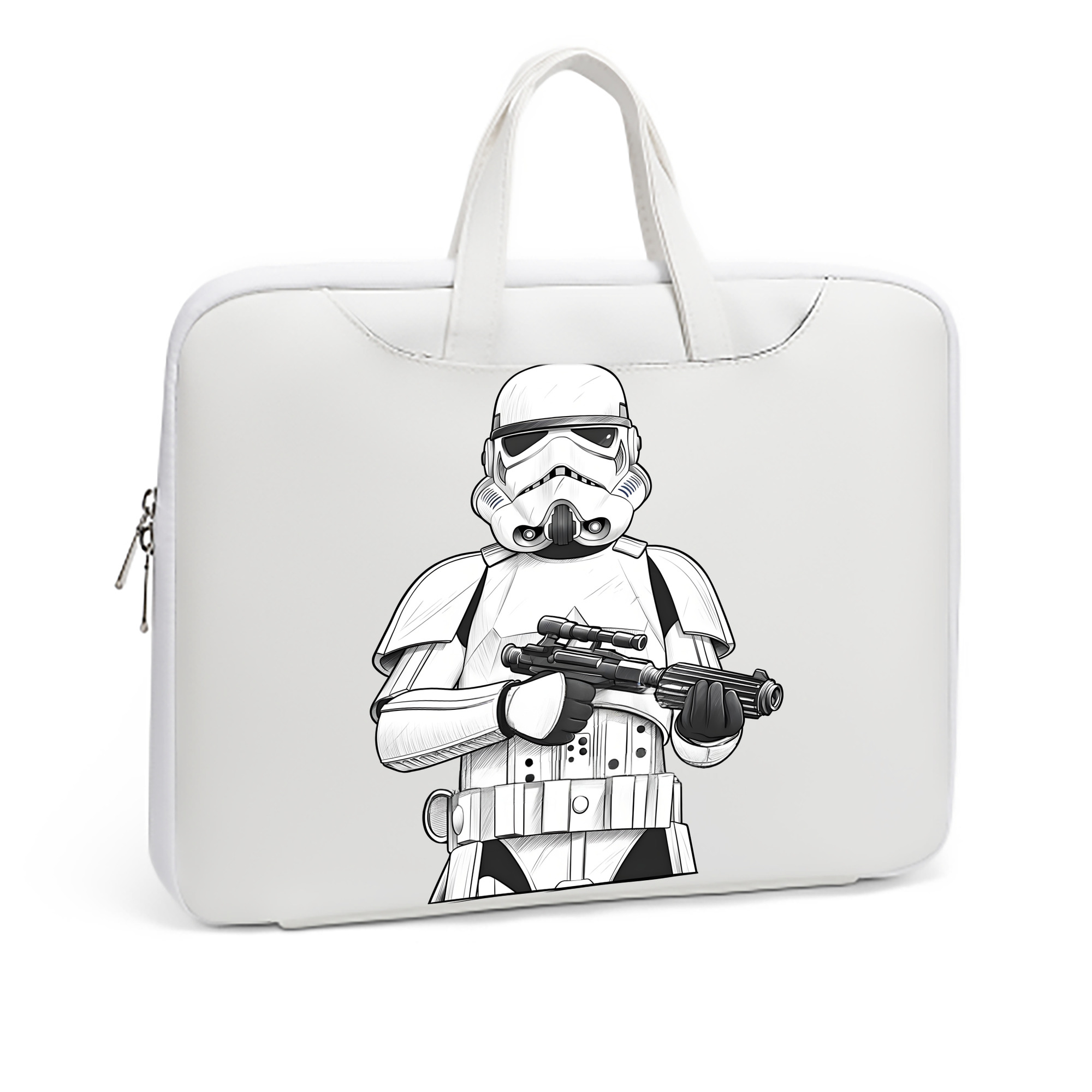 （画像用） スター・ウォーズ Star Wars レザーラップトップバッグ　ノートパソコンケース