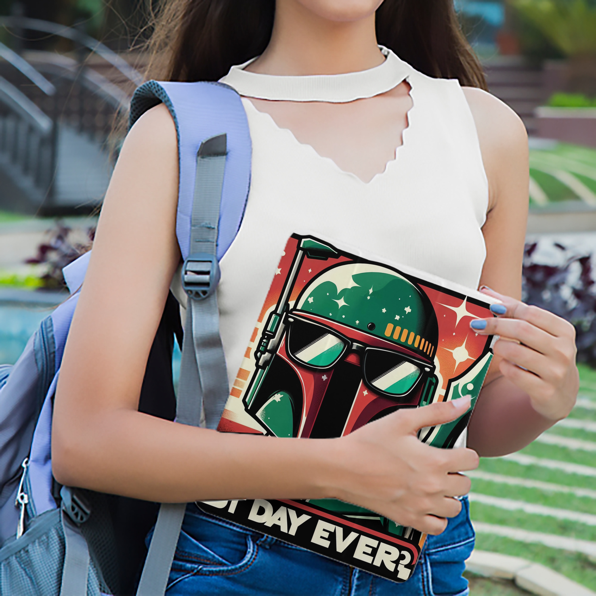 スター・ウォーズ Star Wars IPad ケース ペン収納付き 三つ折りスタンド PUレザー×シリコン 対応機種9.5/10.5/10.9インチ