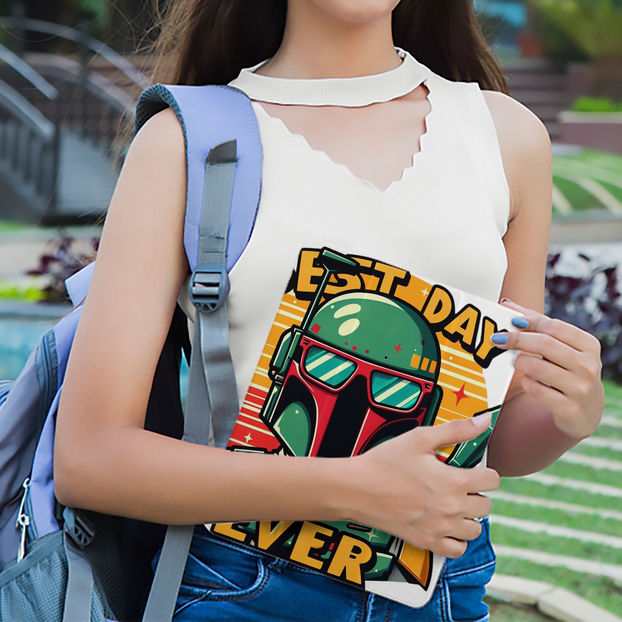 スター・ウォーズ Star Wars IPad ケース ペン収納付き 三つ折りスタンド PUレザー×シリコン 対応機種9.5/10.5/10.9インチ