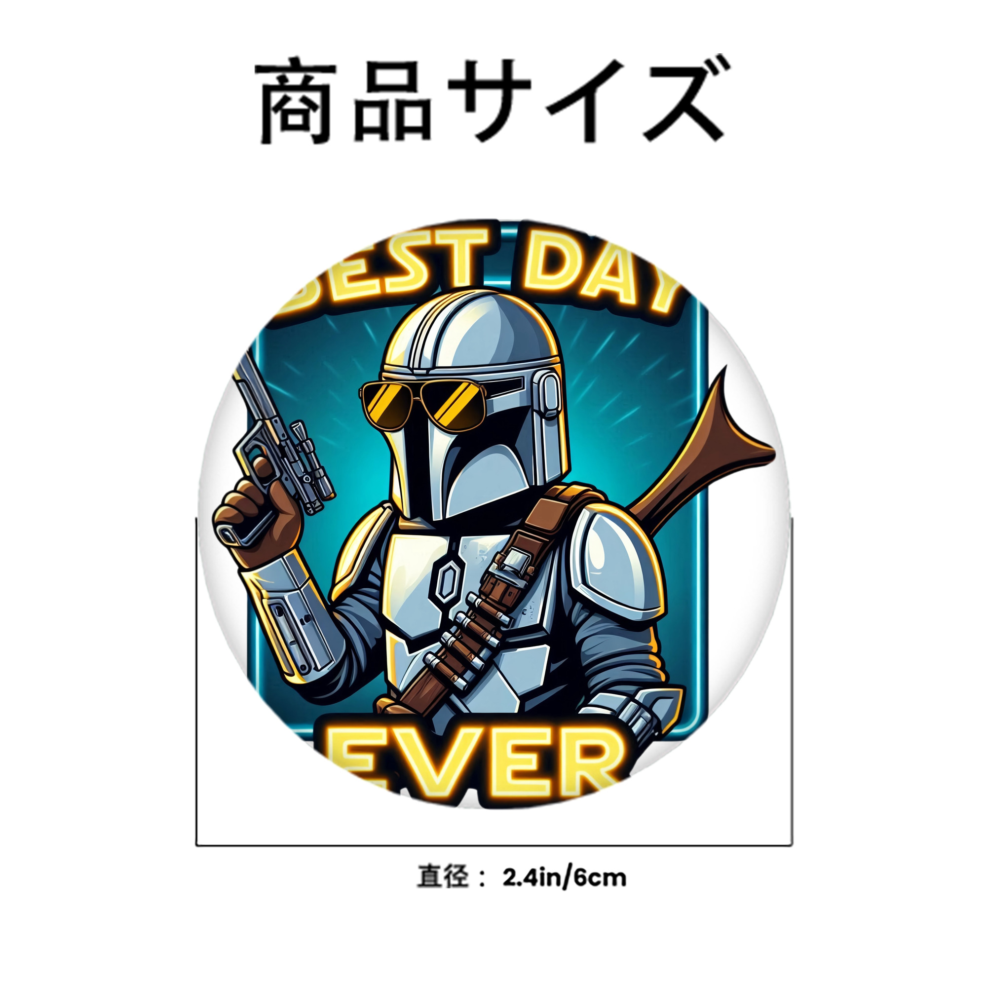 スター・ウォーズ Star Wars 6cm 缶バッジ 複数セット