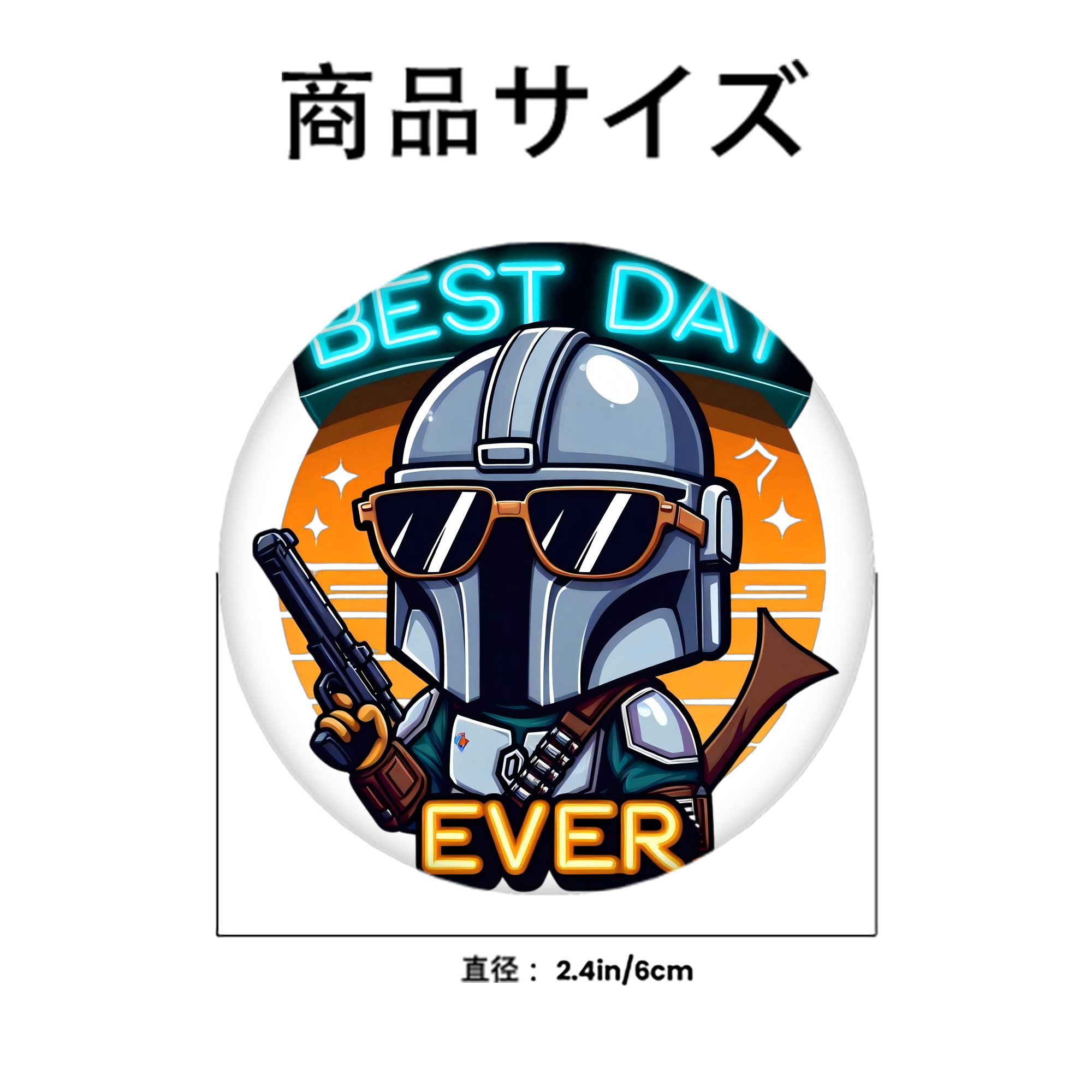 スター・ウォーズ Star Wars 6cm 缶バッジ 複数セット