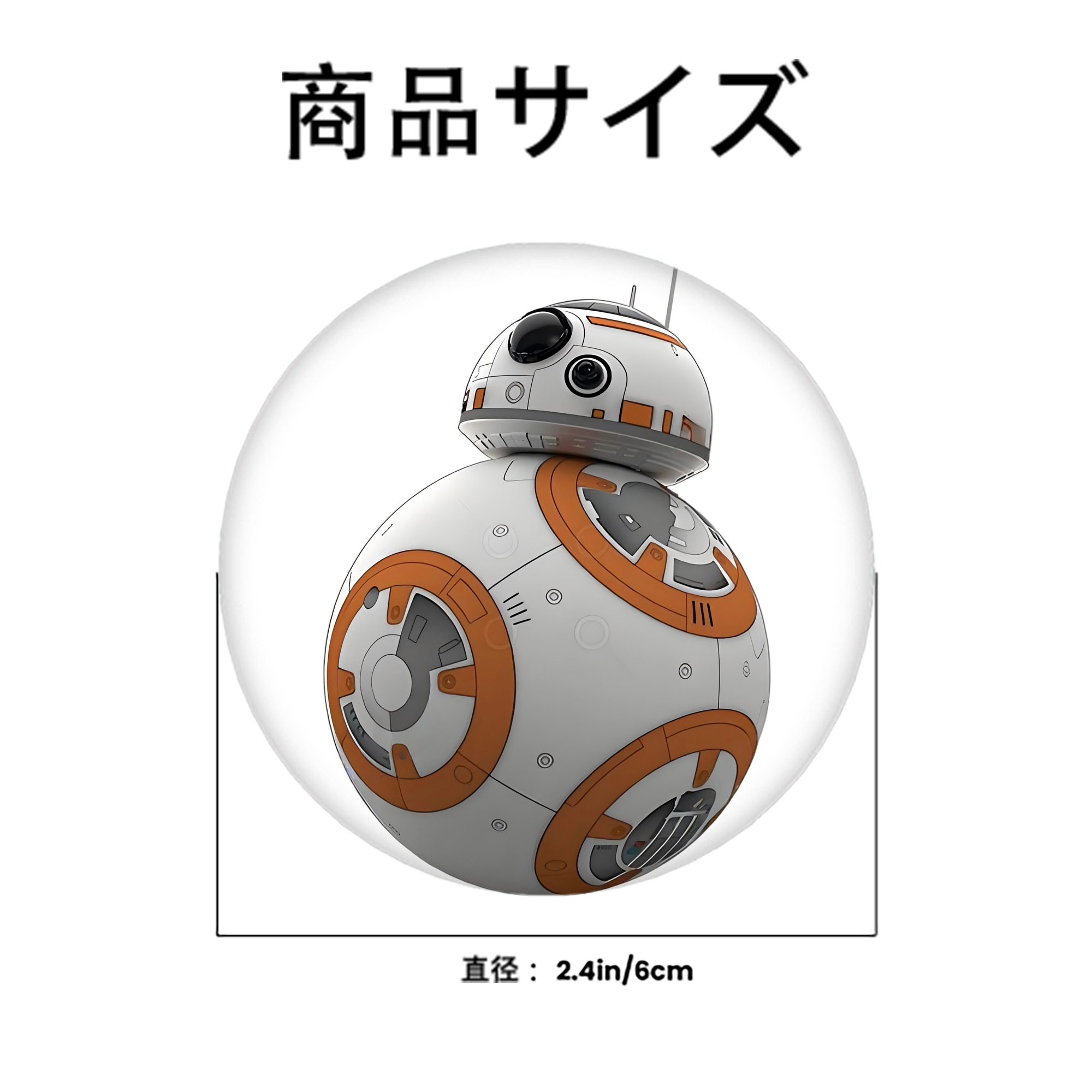 スター・ウォーズ Star Wars 6cm 缶バッジ 複数セット