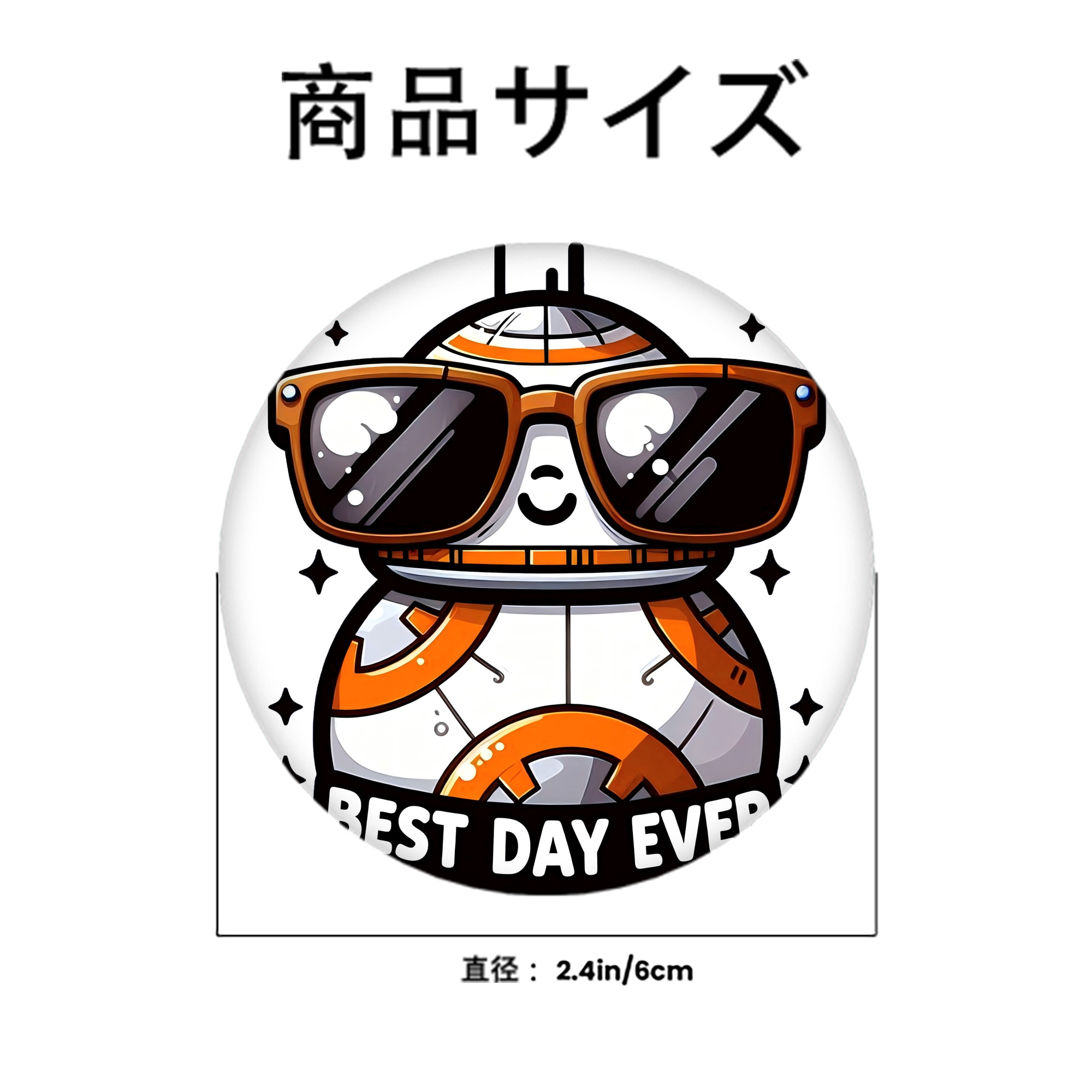 スター・ウォーズ Star Wars 6cm 缶バッジ 複数セット