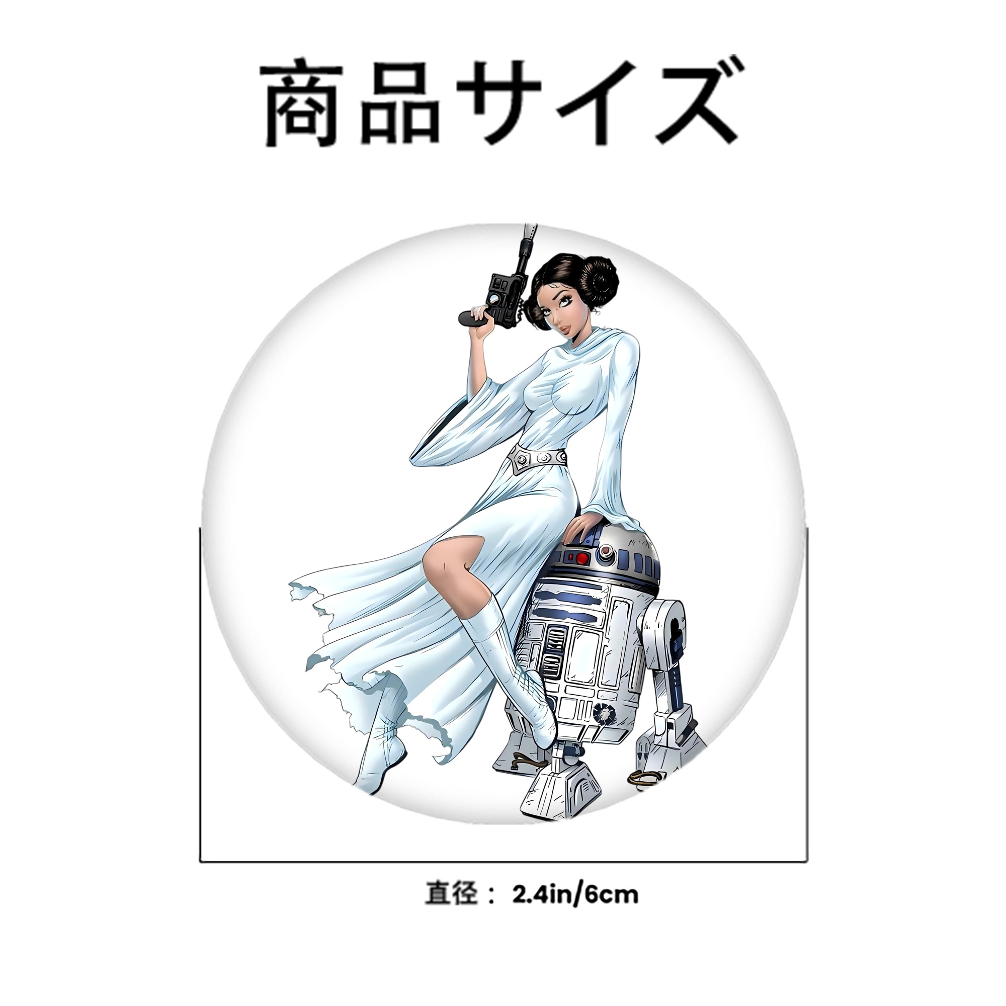 スター・ウォーズ Star Wars 6cm 缶バッジ 複数セット