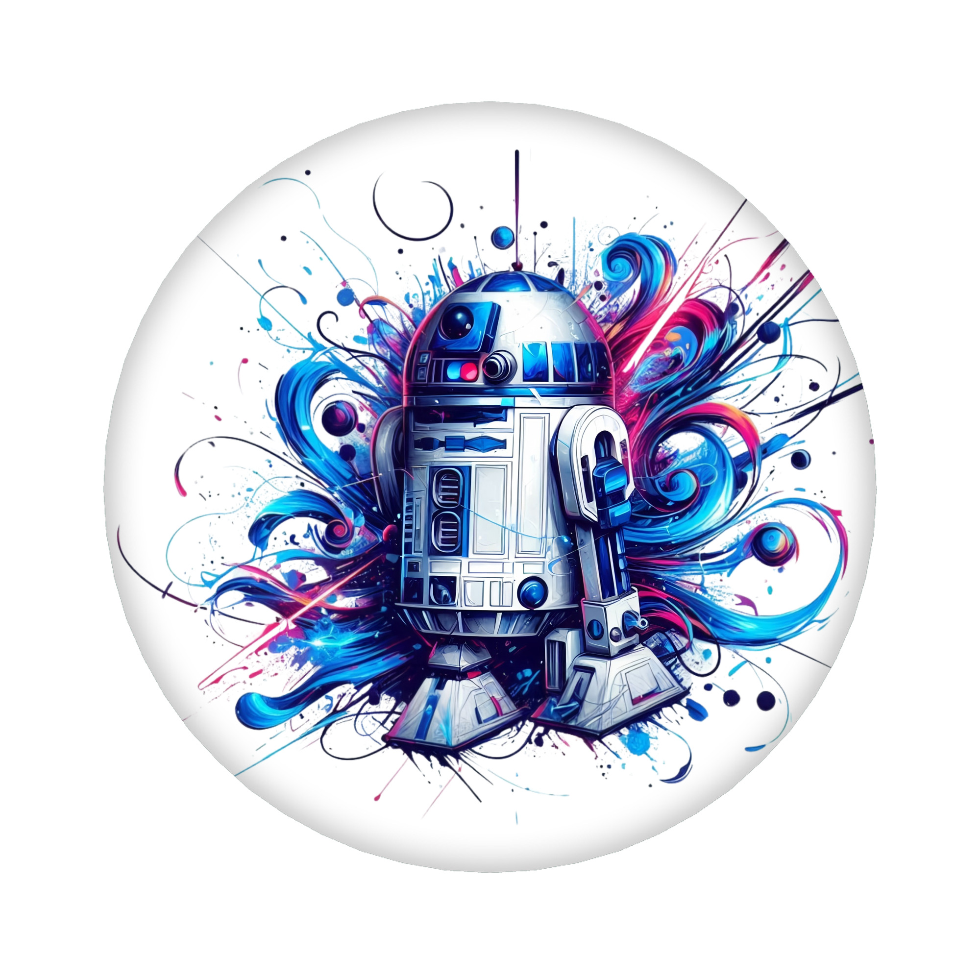 （画像用） スター・ウォーズ Star Wars 6cm 缶バッジ 複数セット