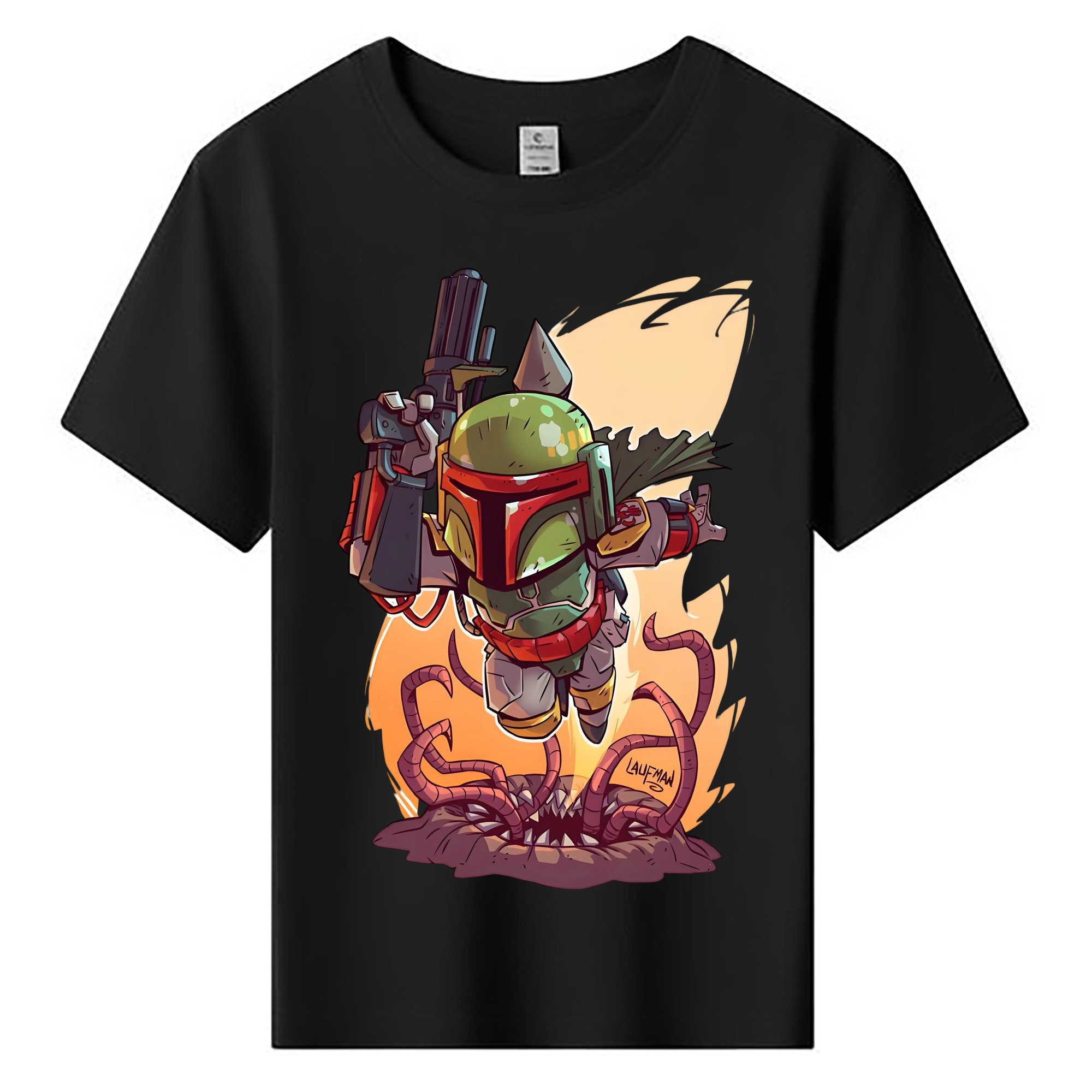 （画像用） スター・ウォーズ Star Wars 綿100％キッズTシャツ（フロントプリント）