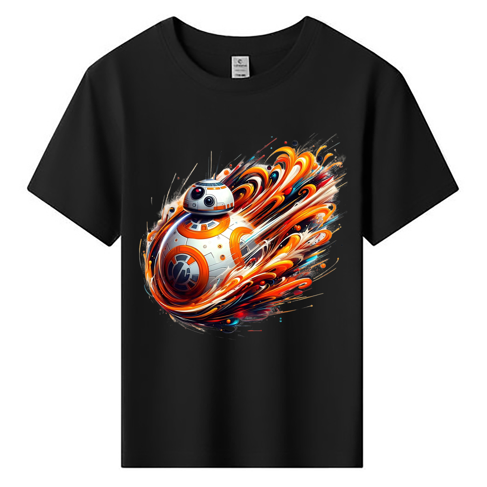 （画像用） スター・ウォーズ Star Wars 綿100％キッズTシャツ（フロントプリント）