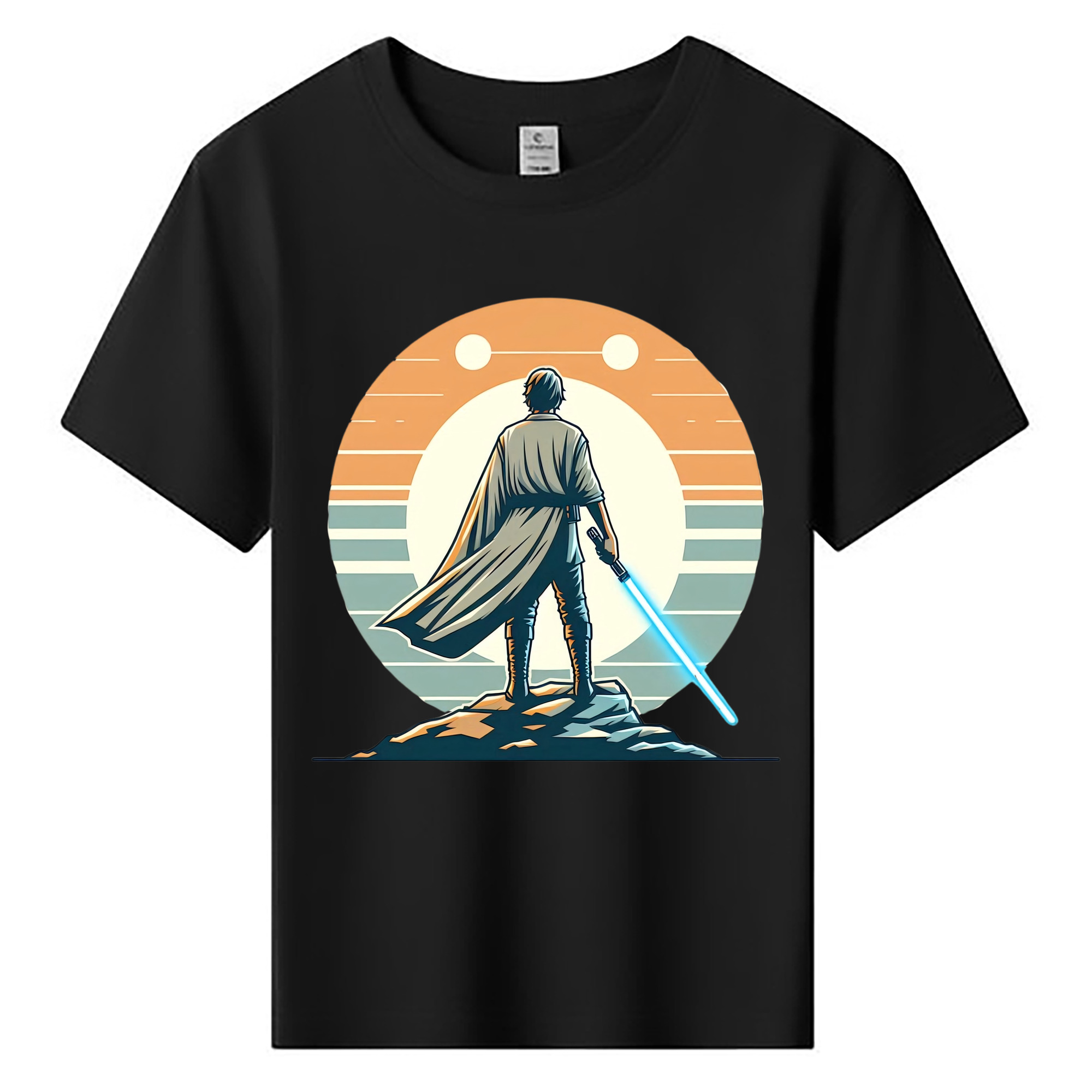 （画像用） スター・ウォーズ Star Wars 綿100％キッズTシャツ（フロントプリント）