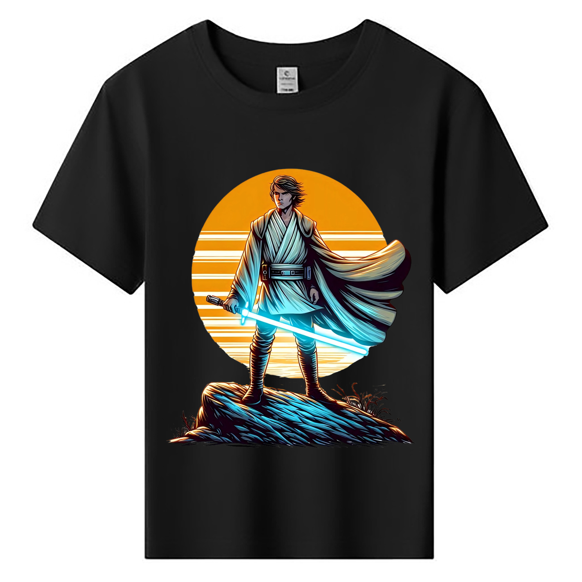 （画像用） スター・ウォーズ Star Wars 綿100％キッズTシャツ（フロントプリント）