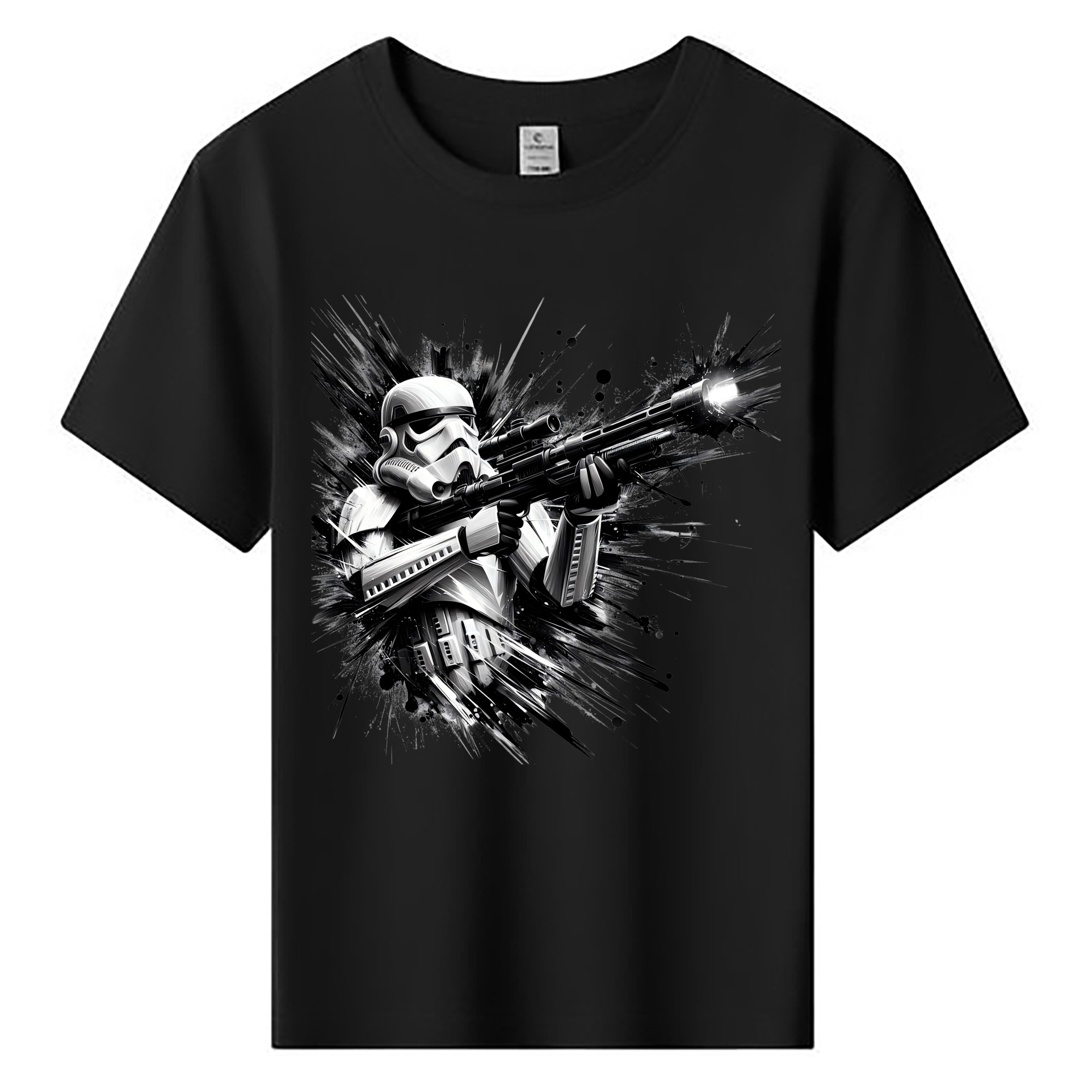 （画像用） スター・ウォーズ Star Wars 綿100％キッズTシャツ（フロントプリント）