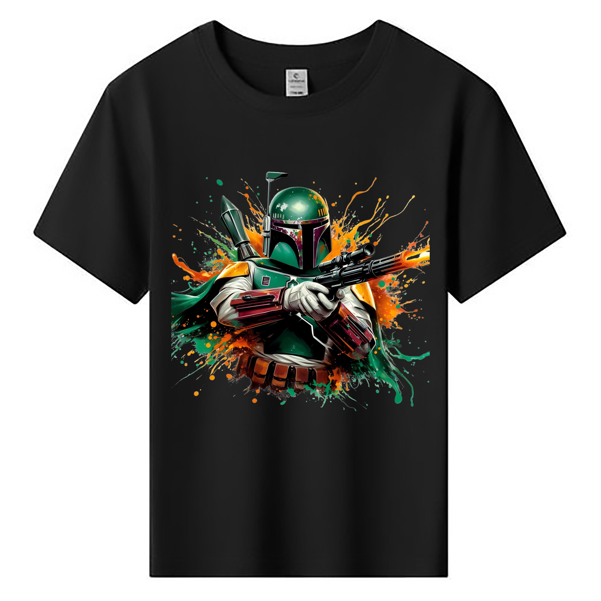 （画像用） スター・ウォーズ Star Wars 綿100％キッズTシャツ（フロントプリント）