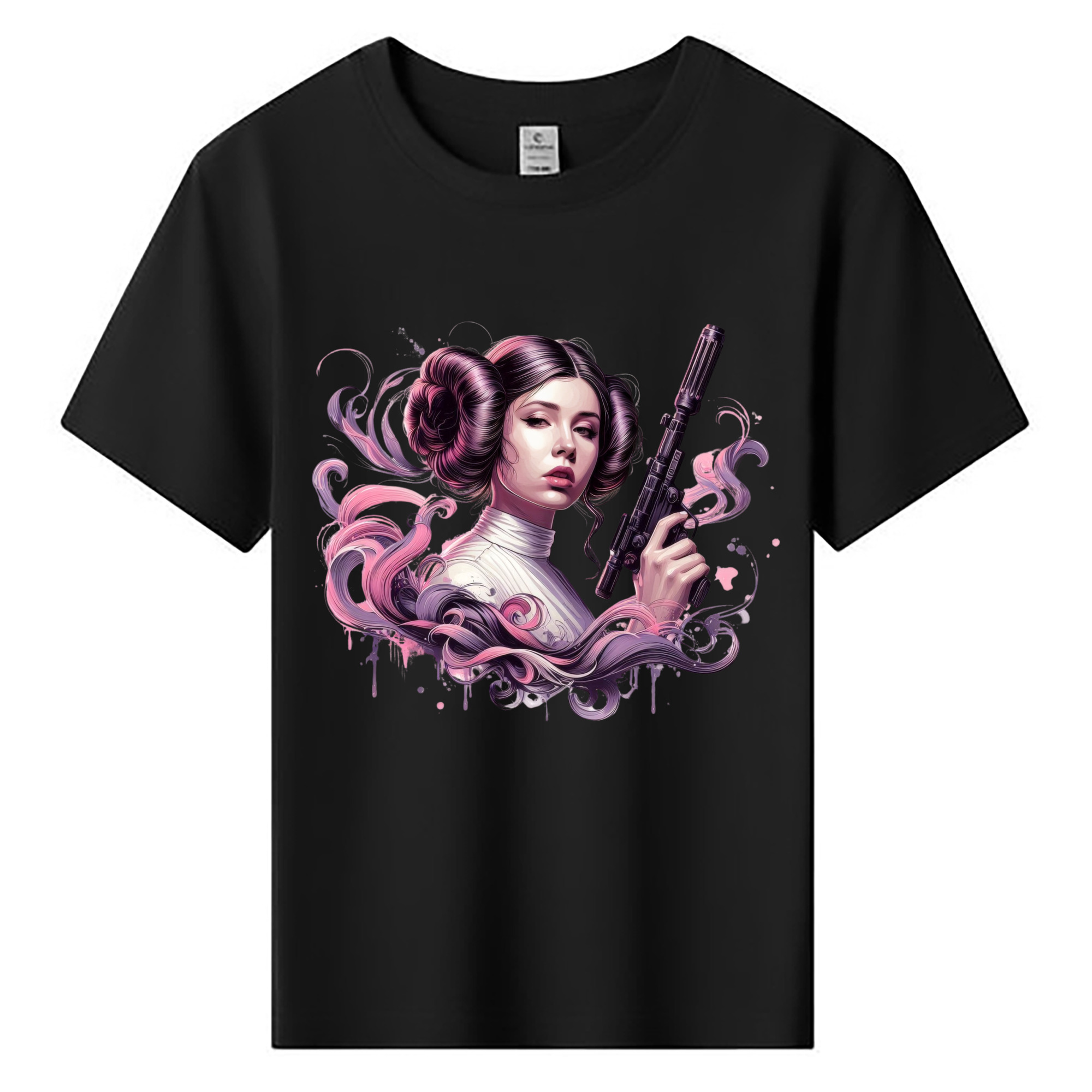 （画像用） スター・ウォーズ Star Wars 綿100％キッズTシャツ（フロントプリント）