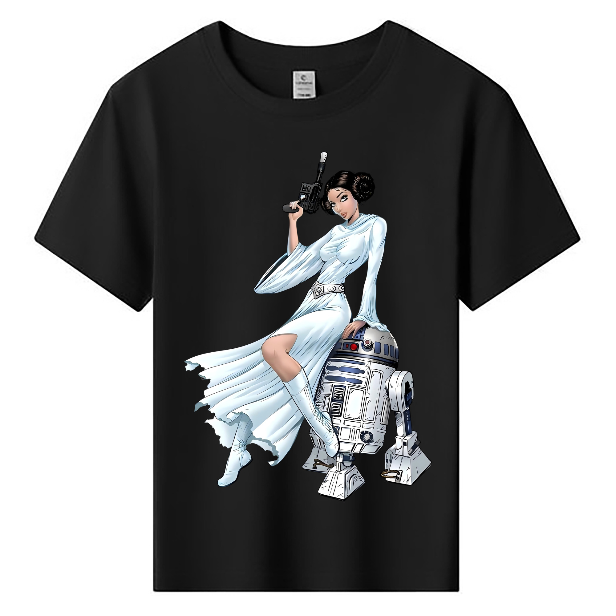 （画像用） スター・ウォーズ Star Wars 綿100％キッズTシャツ（フロントプリント）
