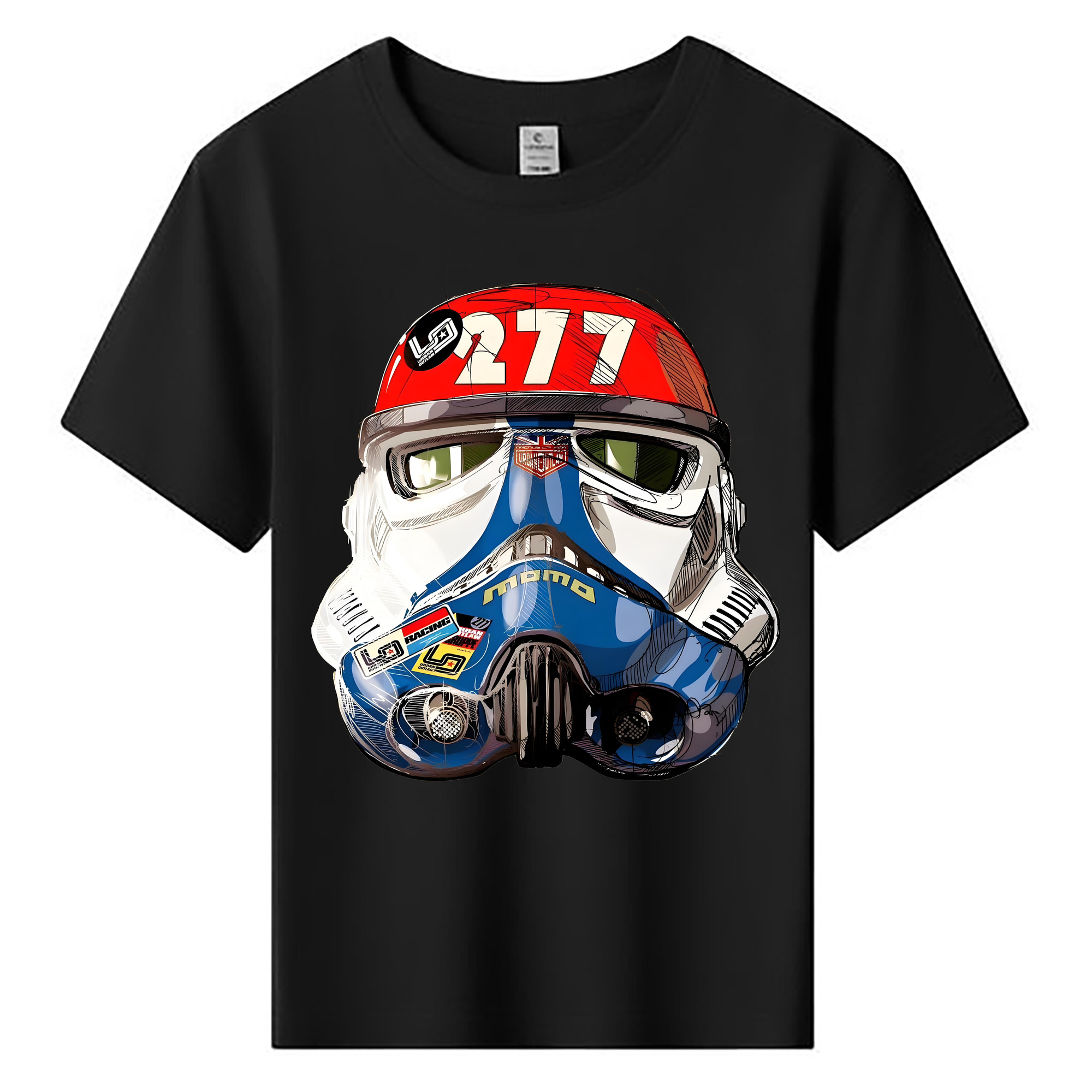 （画像用） スター・ウォーズ Star Wars 綿100％キッズTシャツ（フロントプリント）