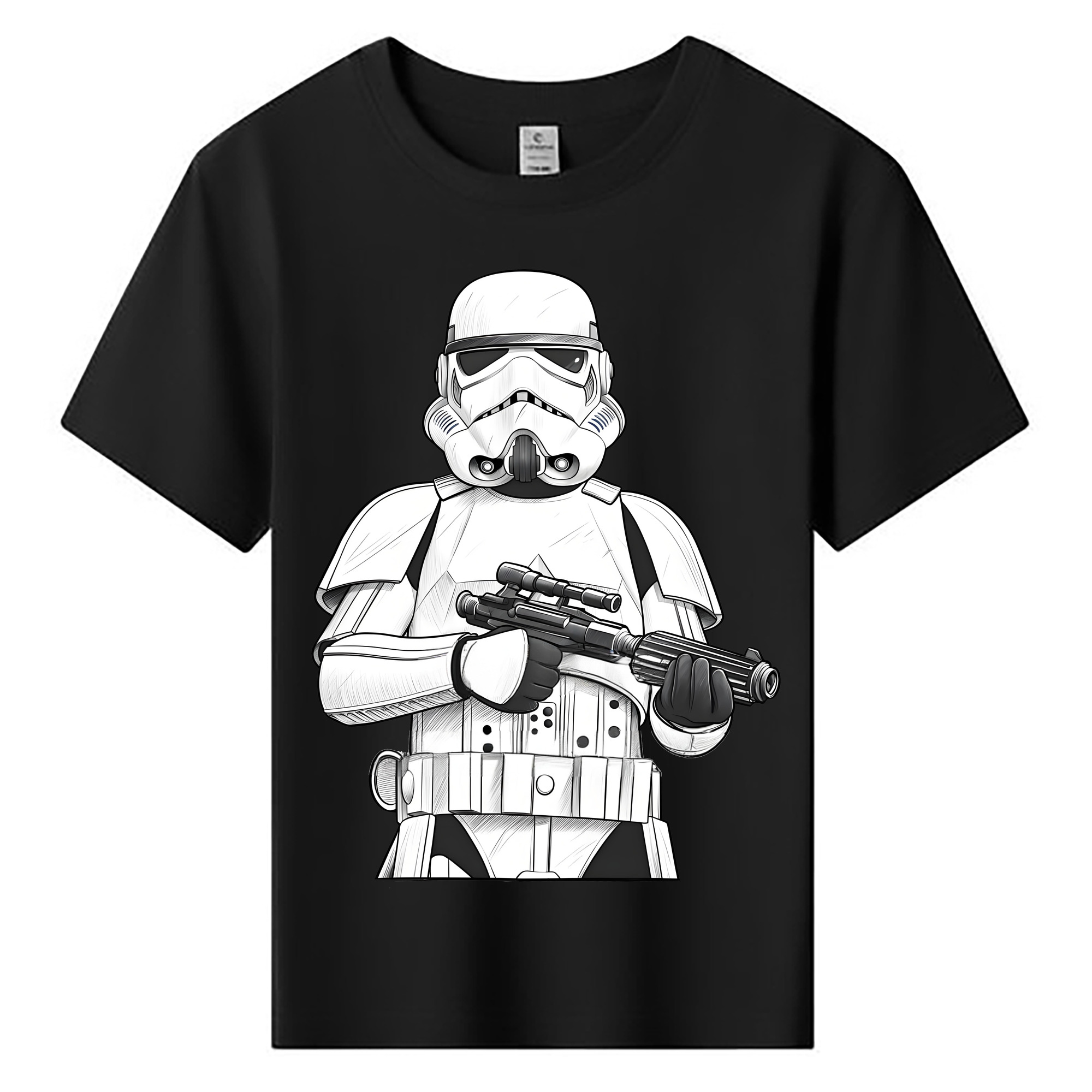 （画像用） スター・ウォーズ Star Wars 綿100％キッズTシャツ（フロントプリント）