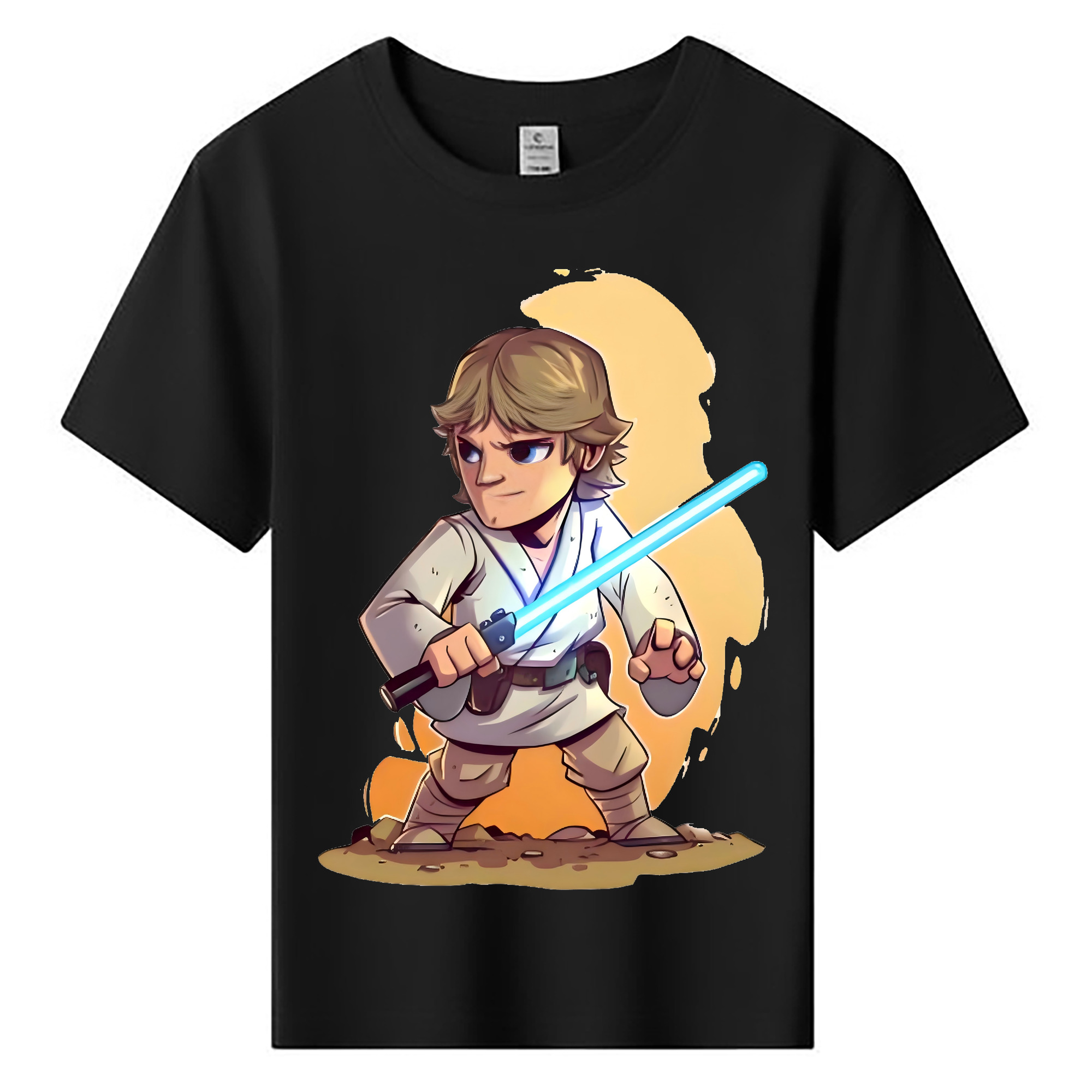 （画像用） スター・ウォーズ Star Wars 綿100％キッズTシャツ（フロントプリント）