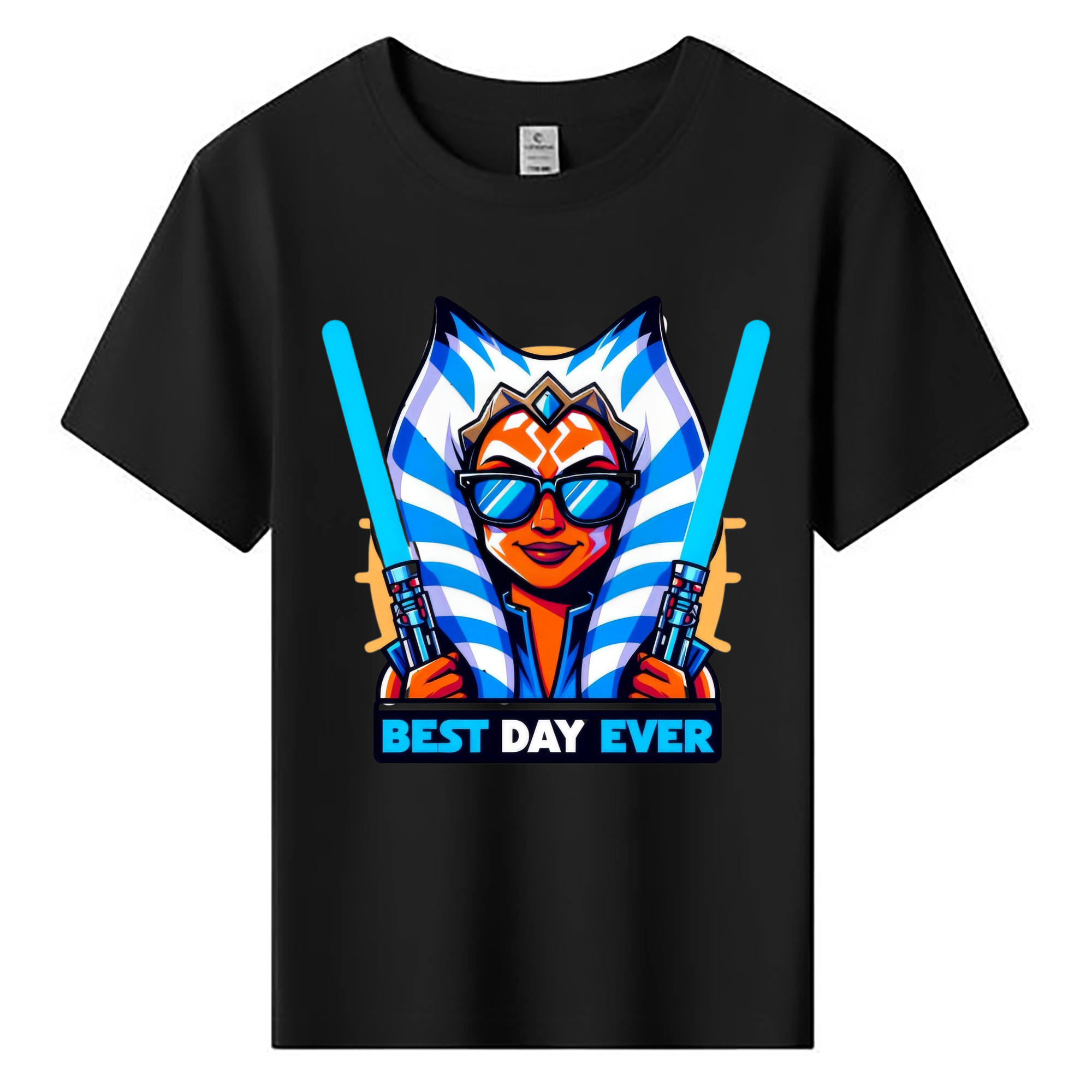 （画像用） スター・ウォーズ Star Wars 綿100％キッズTシャツ（フロントプリント）