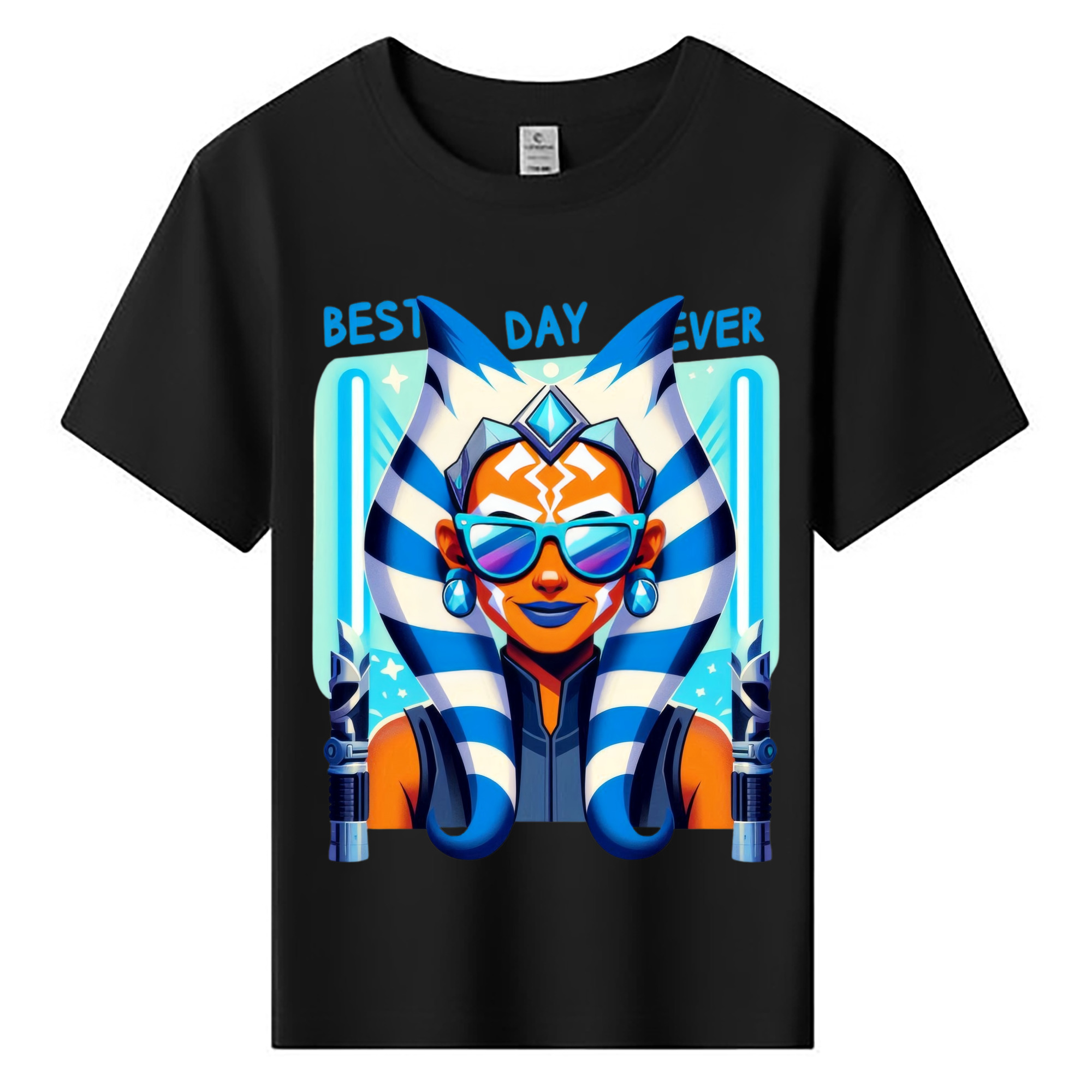 （画像用） スター・ウォーズ Star Wars 綿100％キッズTシャツ（フロントプリント）