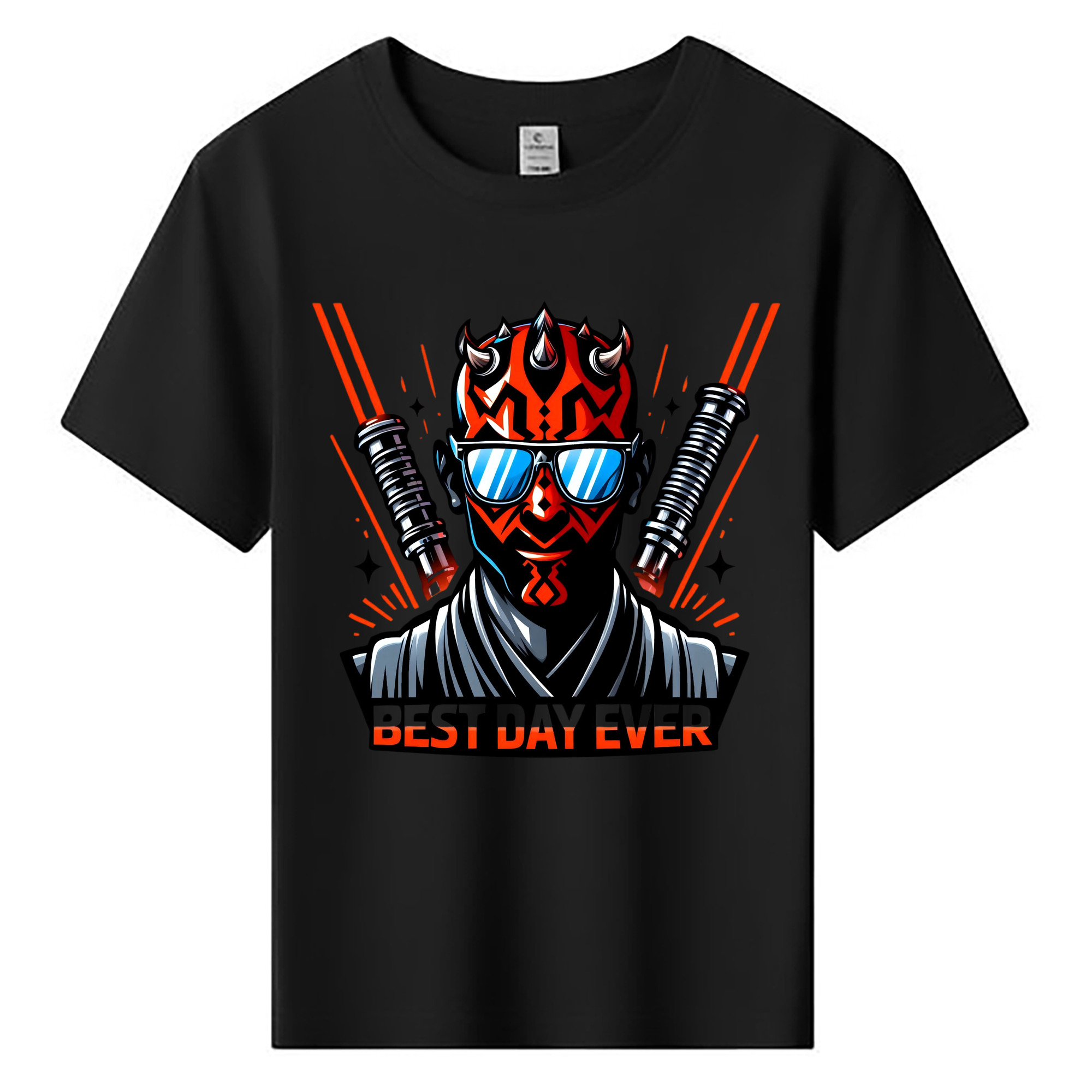 （画像用） スター・ウォーズ Star Wars 綿100％キッズTシャツ（フロントプリント）