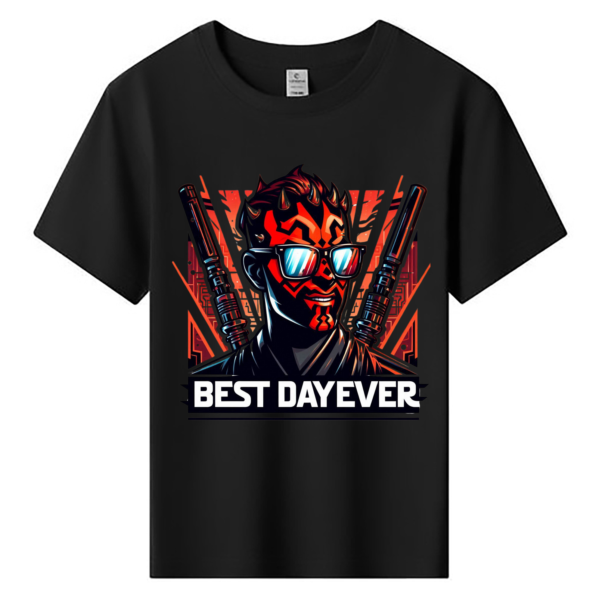 （画像用） スター・ウォーズ Star Wars 綿100％キッズTシャツ（フロントプリント）