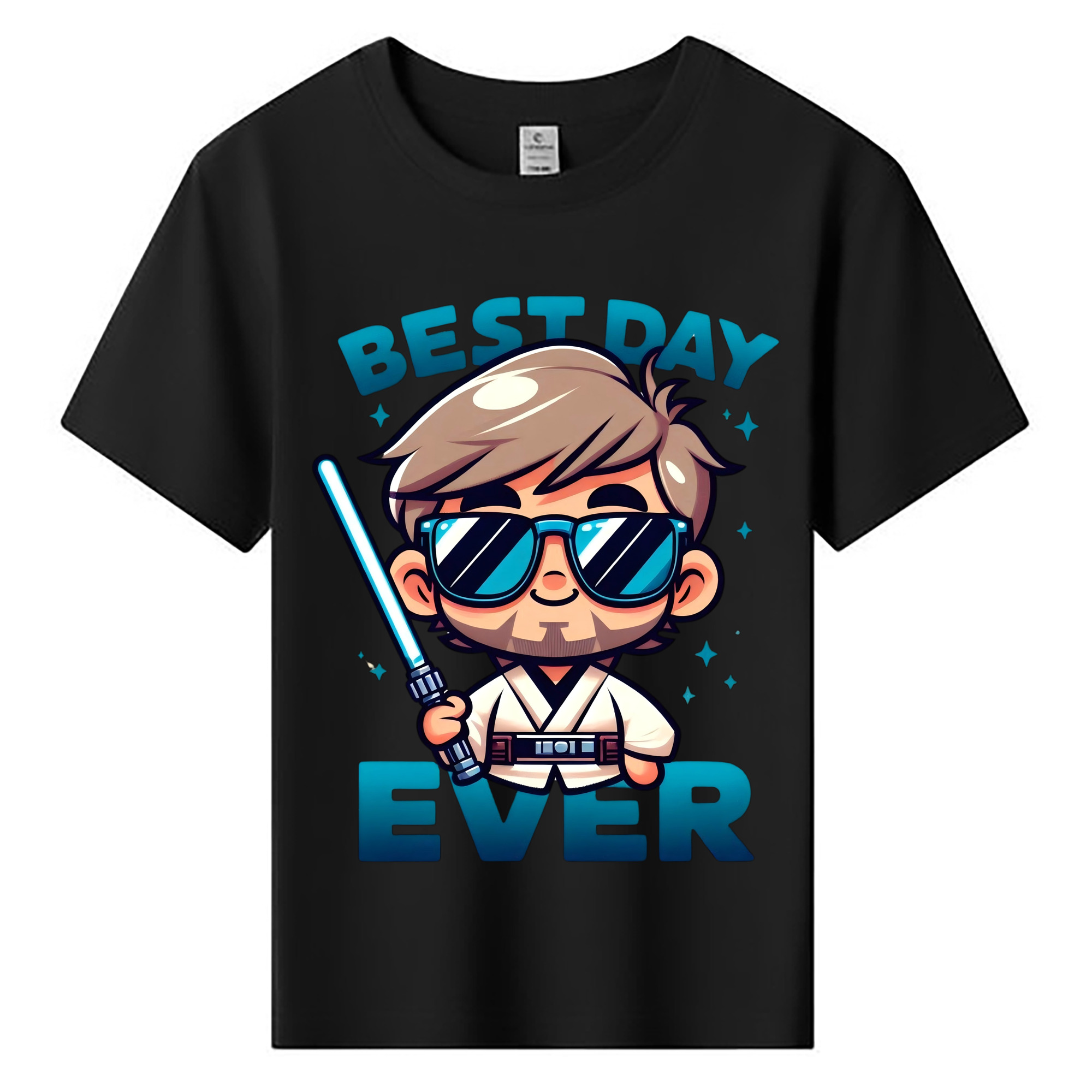 （画像用） スター・ウォーズ Star Wars 綿100％キッズTシャツ（フロントプリント）