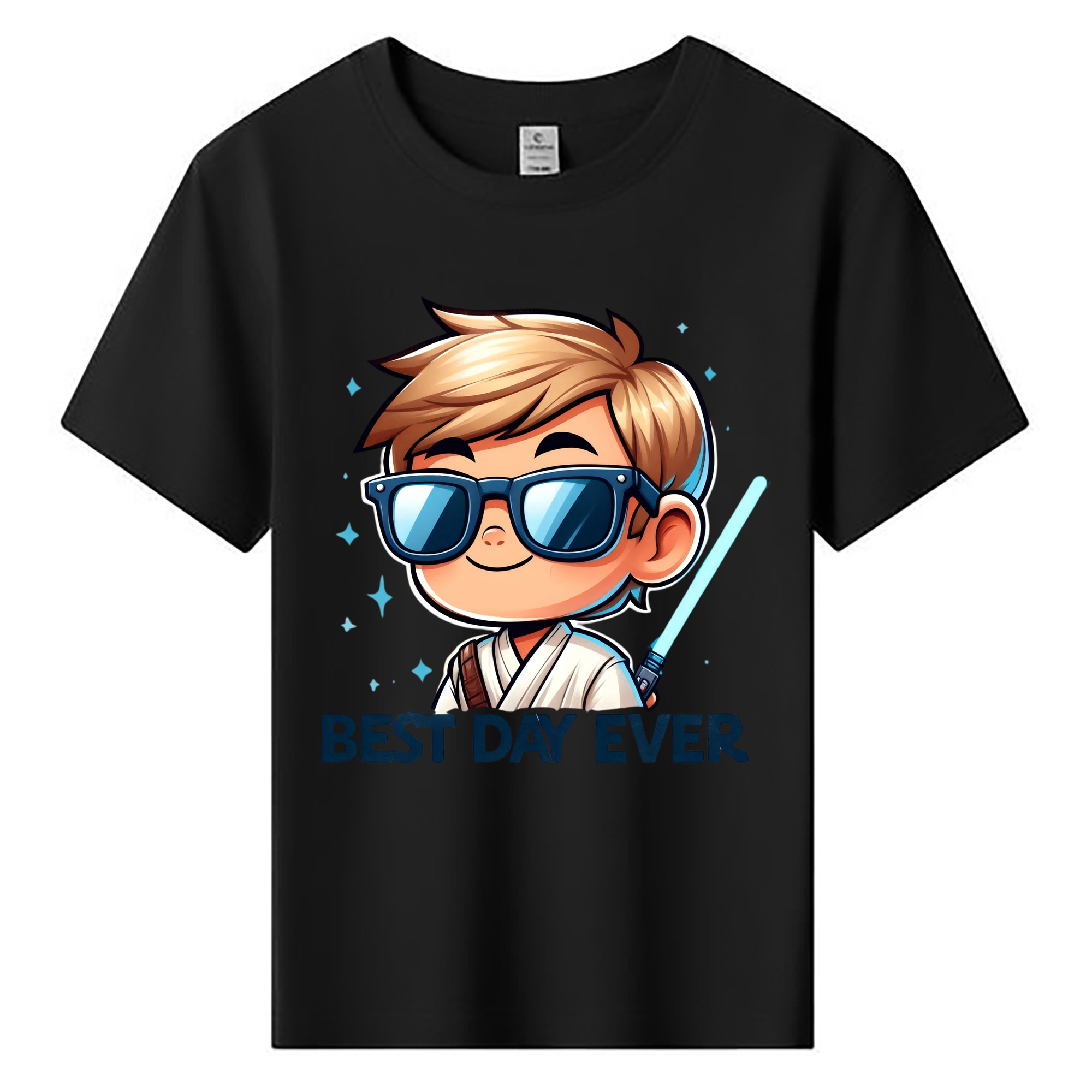 （画像用） スター・ウォーズ Star Wars 綿100％キッズTシャツ（フロントプリント）