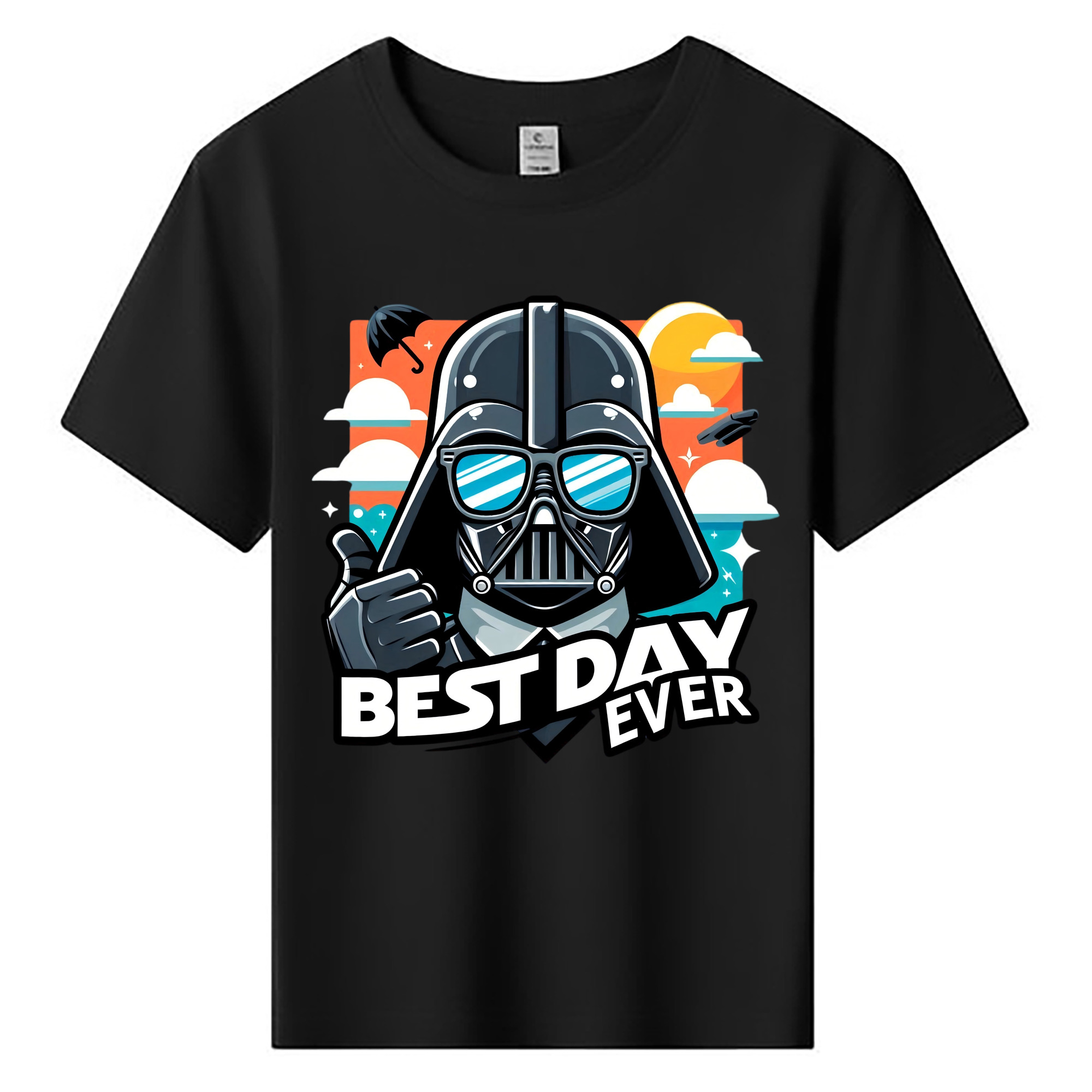 （画像用） スター・ウォーズ Star Wars 綿100％キッズTシャツ（フロントプリント）