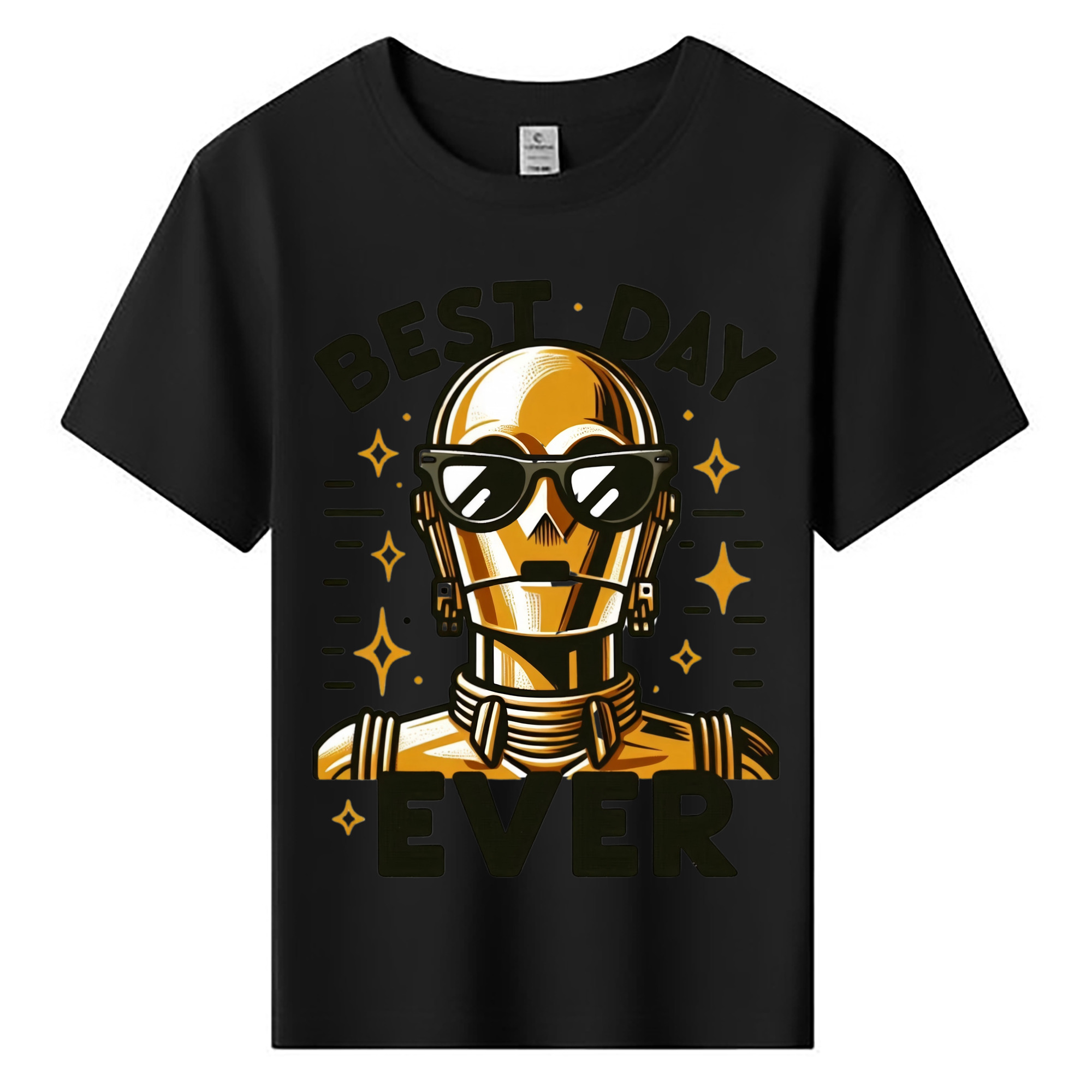 （画像用） スター・ウォーズ Star Wars 綿100％キッズTシャツ（フロントプリント）