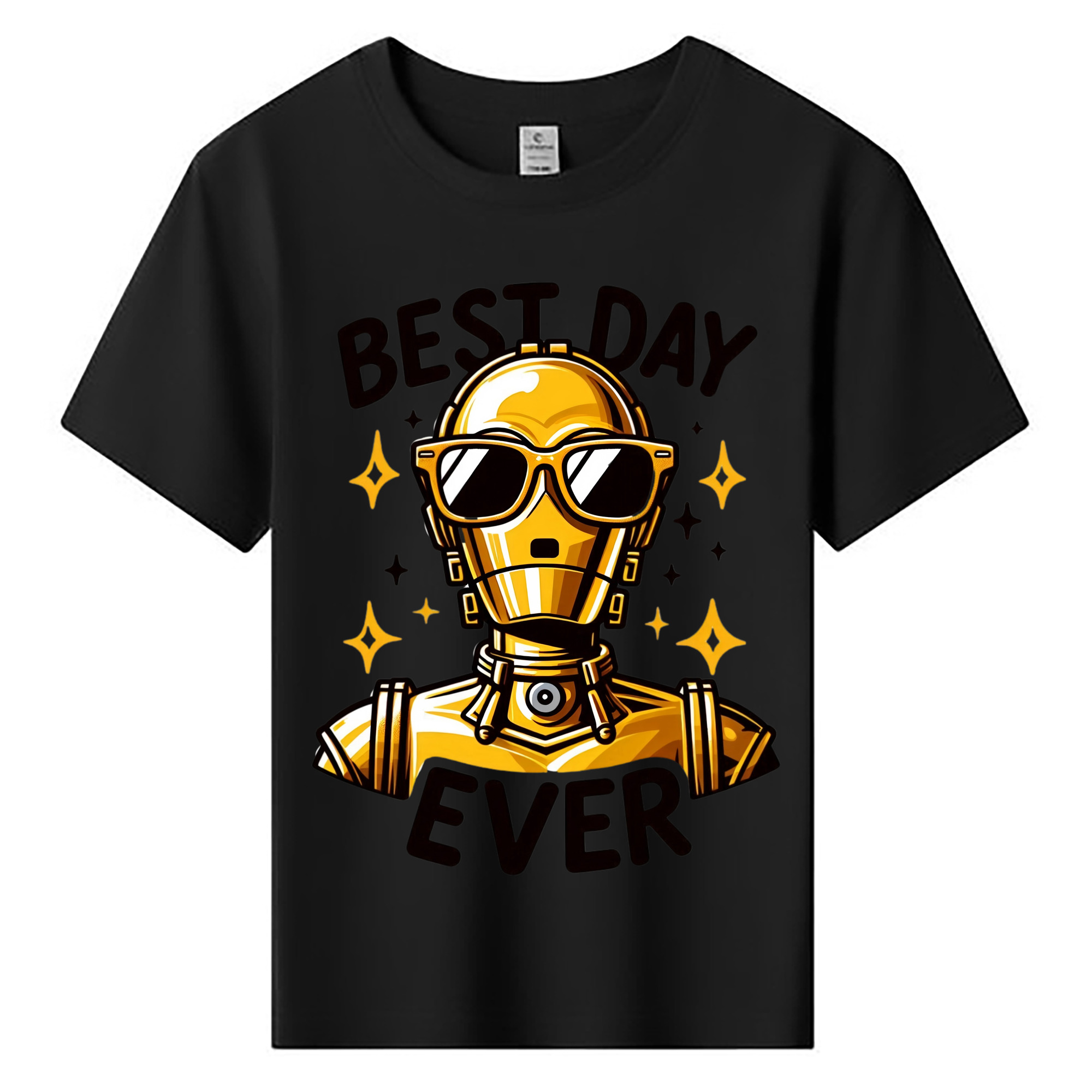 （画像用） スター・ウォーズ Star Wars 綿100％キッズTシャツ（フロントプリント）