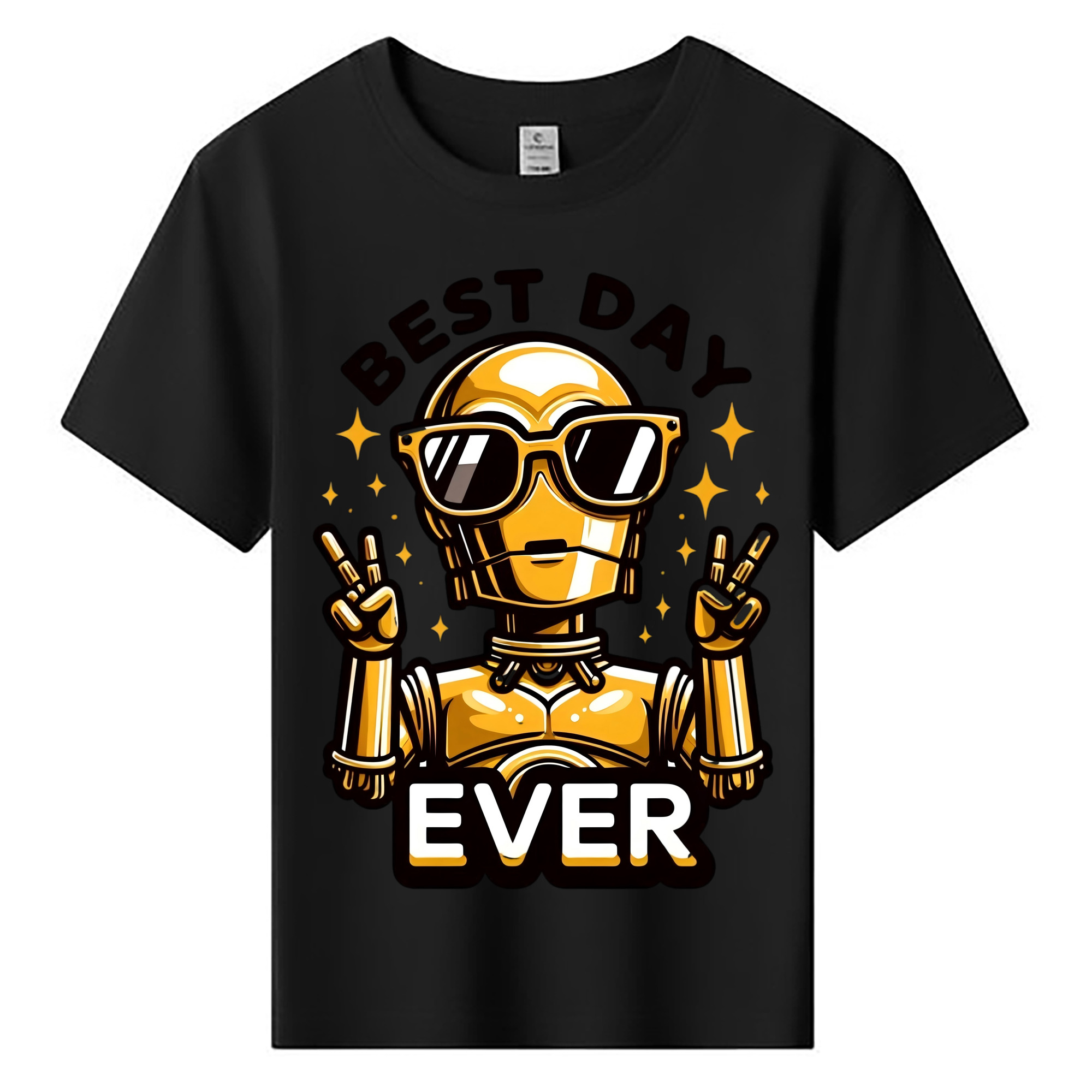 （画像用） スター・ウォーズ Star Wars 綿100％キッズTシャツ（フロントプリント）