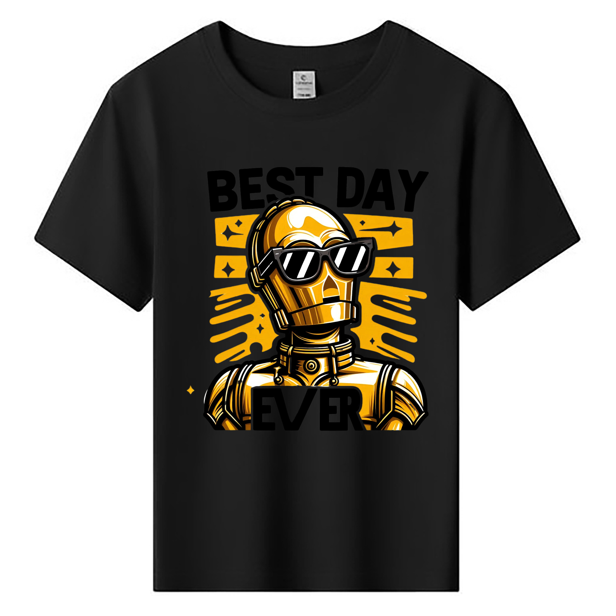（画像用） スター・ウォーズ Star Wars 綿100％キッズTシャツ（フロントプリント）