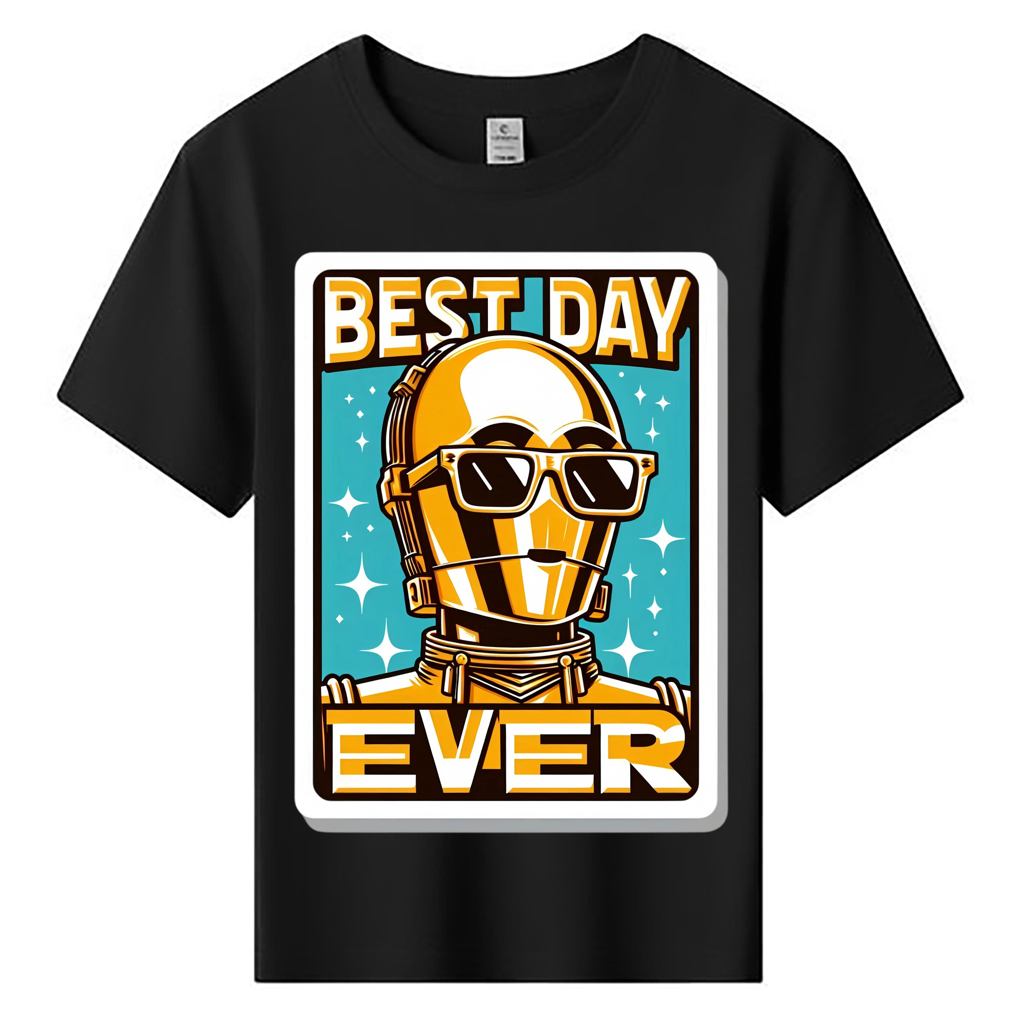 （画像用） スター・ウォーズ Star Wars 綿100％キッズTシャツ（フロントプリント）