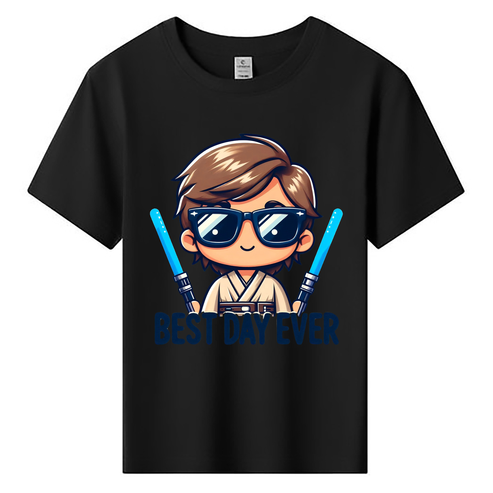 （画像用） スター・ウォーズ Star Wars 綿100％キッズTシャツ（フロントプリント）