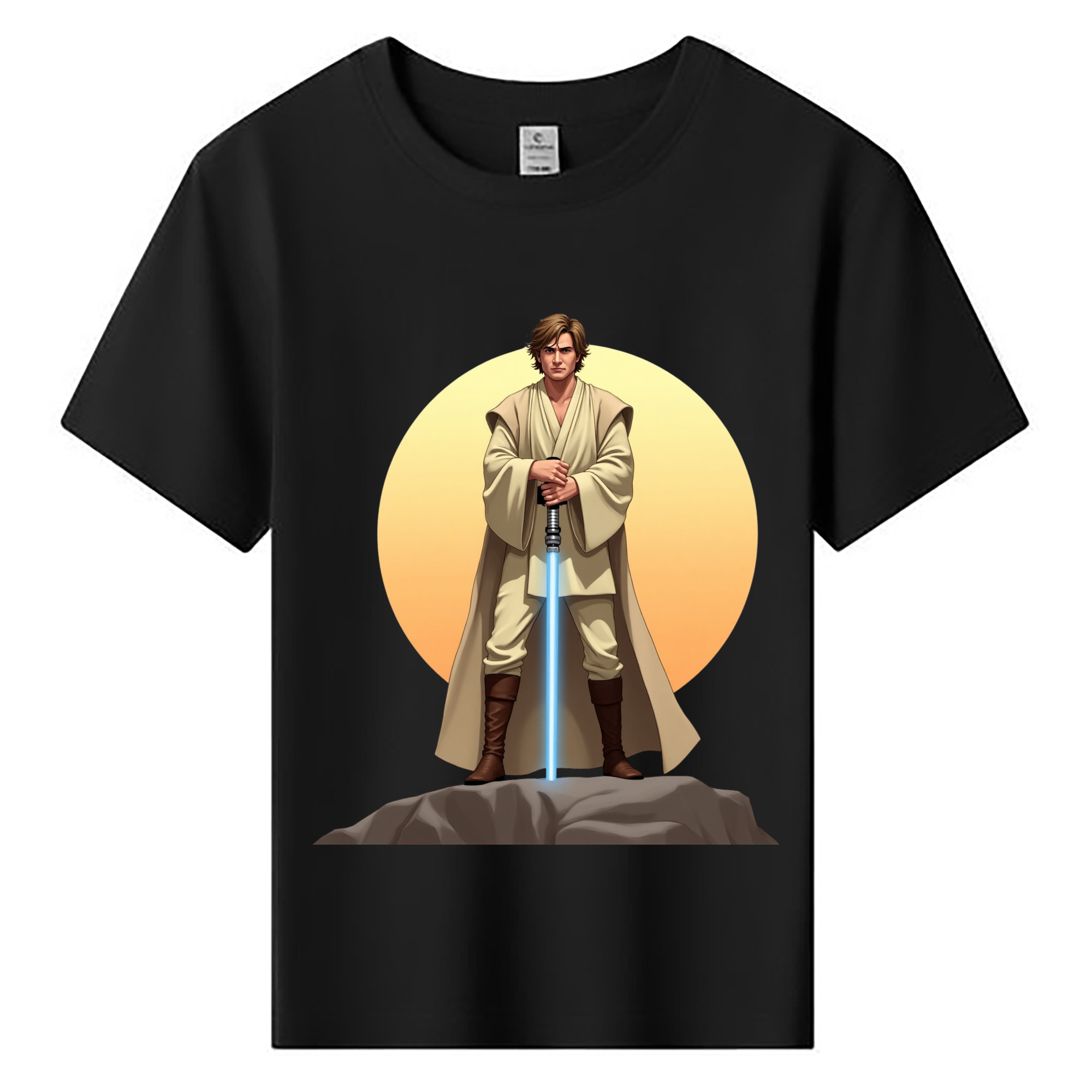 （画像用） スター・ウォーズ Star Wars 綿100％キッズTシャツ（フロントプリント）